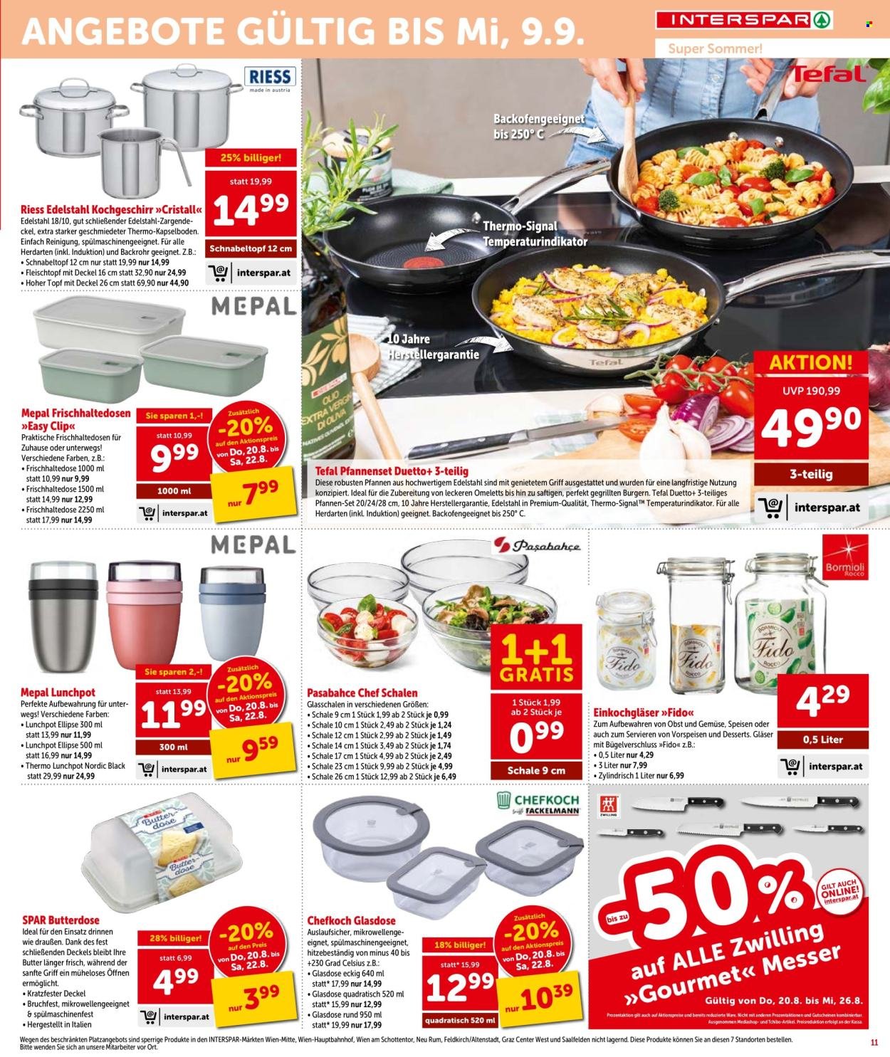 INTERSPAR Flugblatt - Ab Donnerstag, 20.8.2026