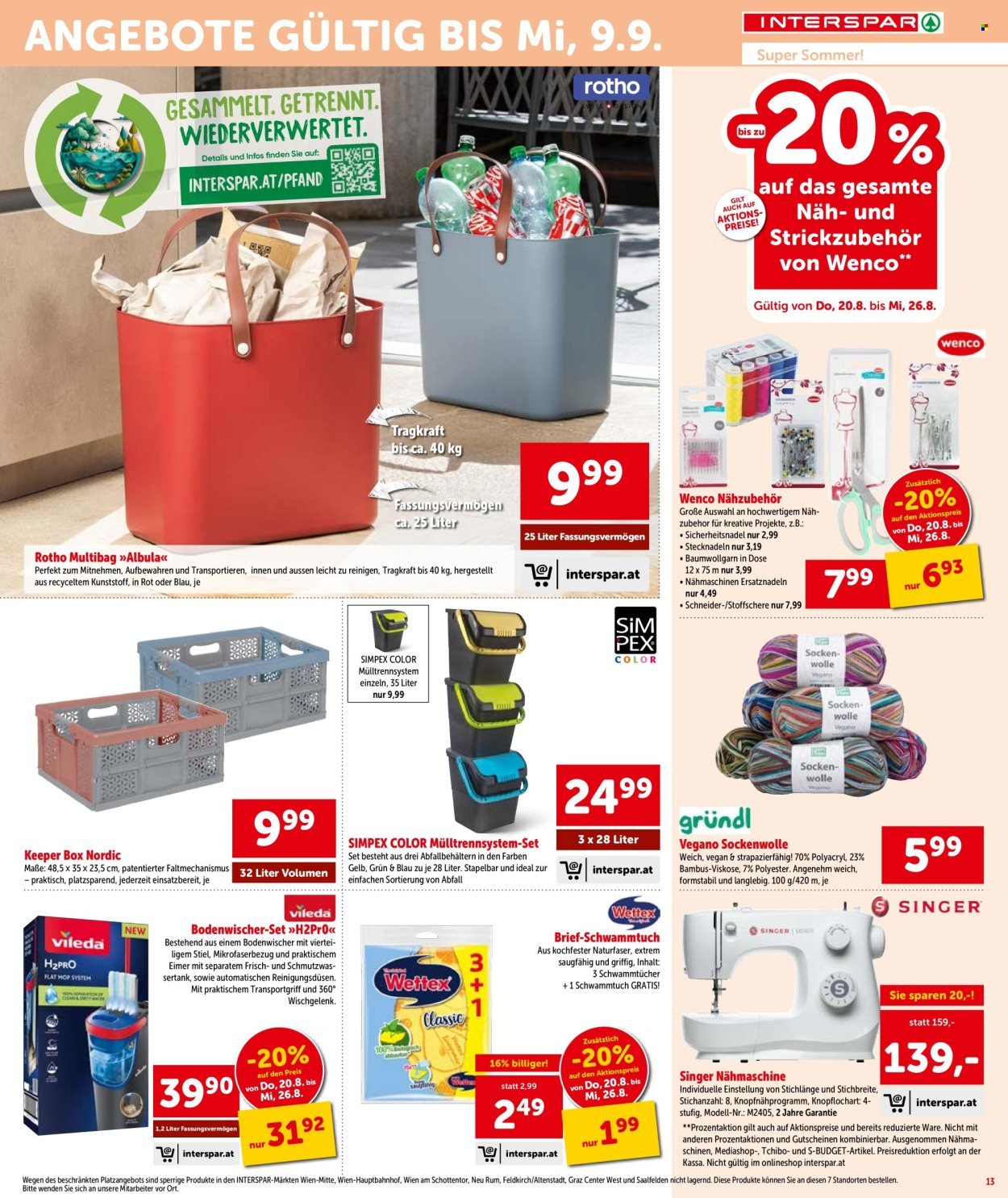 INTERSPAR Flugblatt - Ab Donnerstag, 20.8.2026