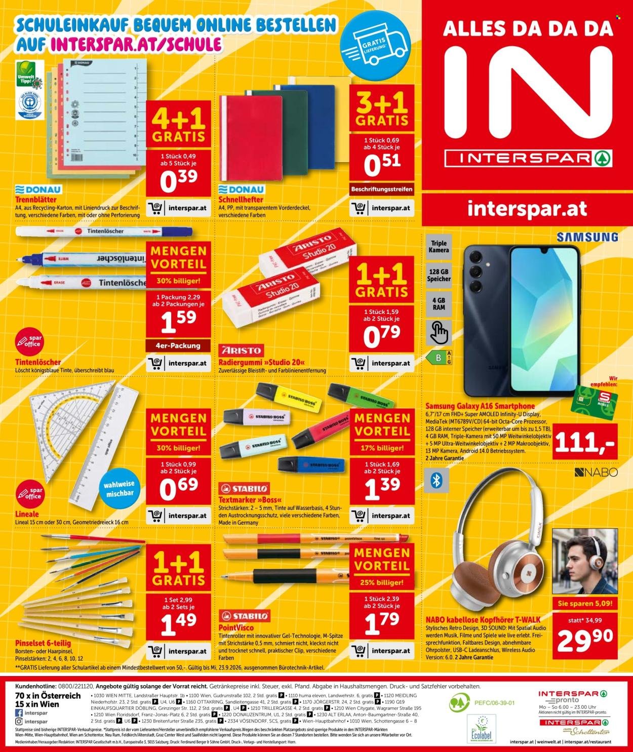 INTERSPAR Flugblatt - Ab Donnerstag, 20.8.2026