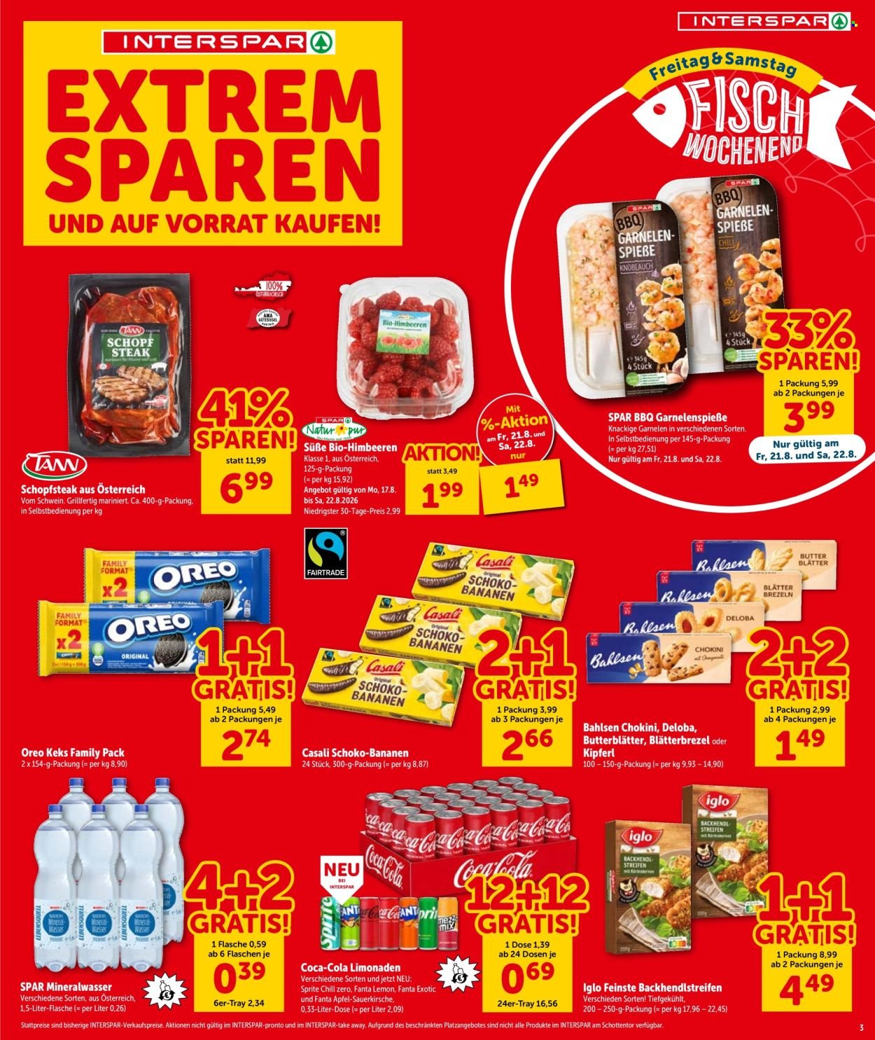 INTERSPAR Flugblatt - Ab Donnerstag, 20.8.2026