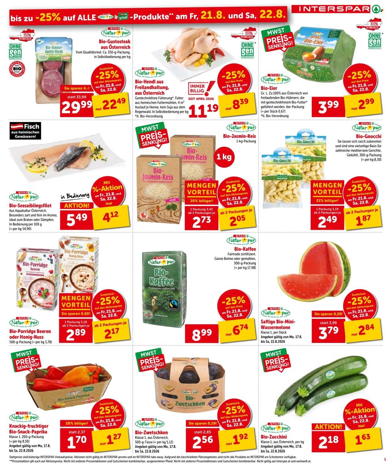 INTERSPAR Flugblatt - Ab Donnerstag, 20.8.2026