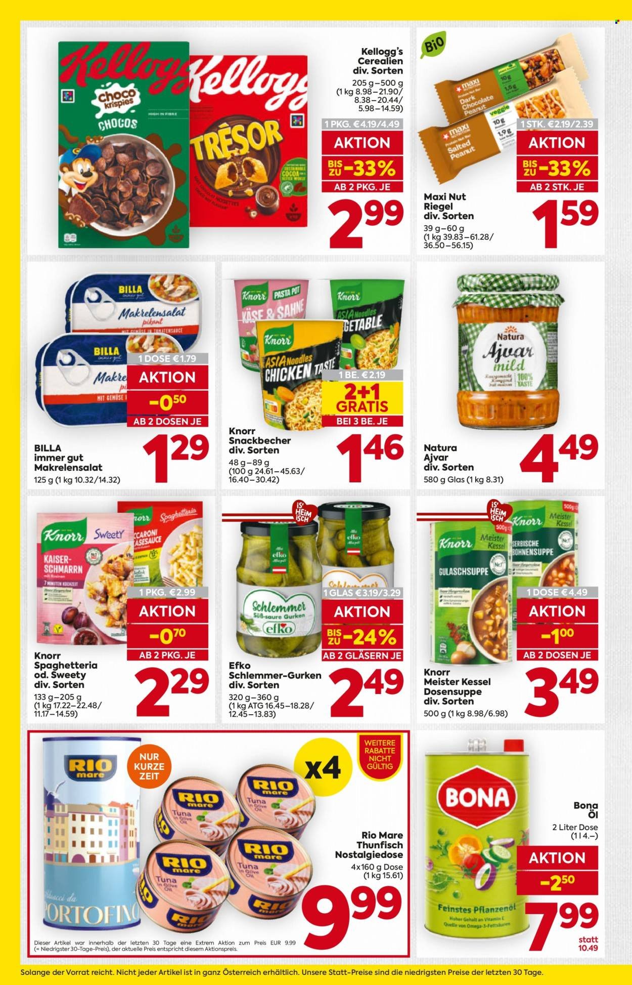 BILLA Flugblatt - Ab Donnerstag, 16.7.2026