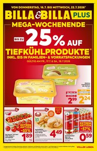 BILLA Flugblatt - Ab Donnerstag, 16.7.2026