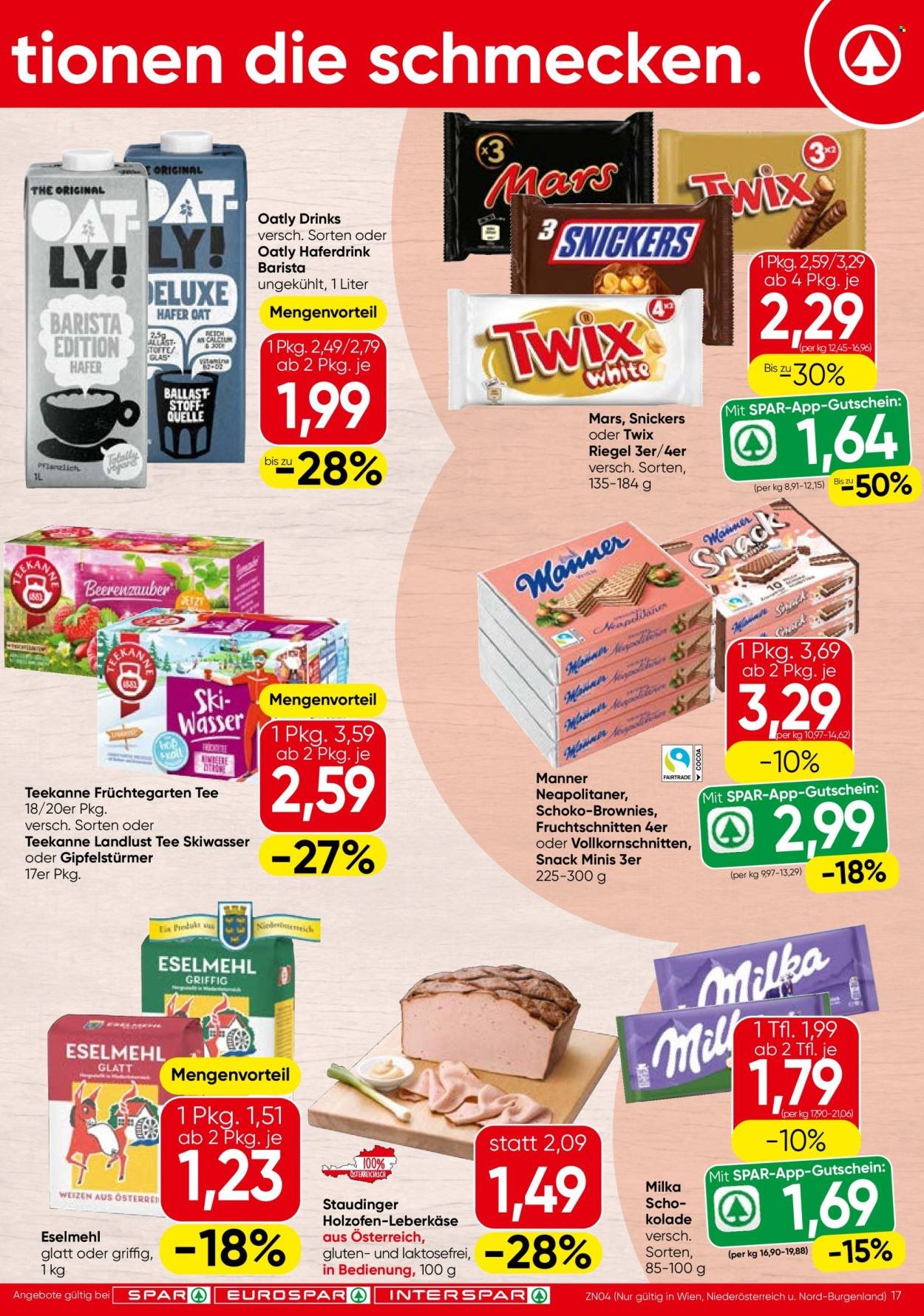 SPAR Flugblatt - Ab Donnerstag, 22.10.2026