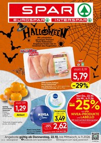 SPAR Flugblatt - Ab Donnerstag, 22.10.2026