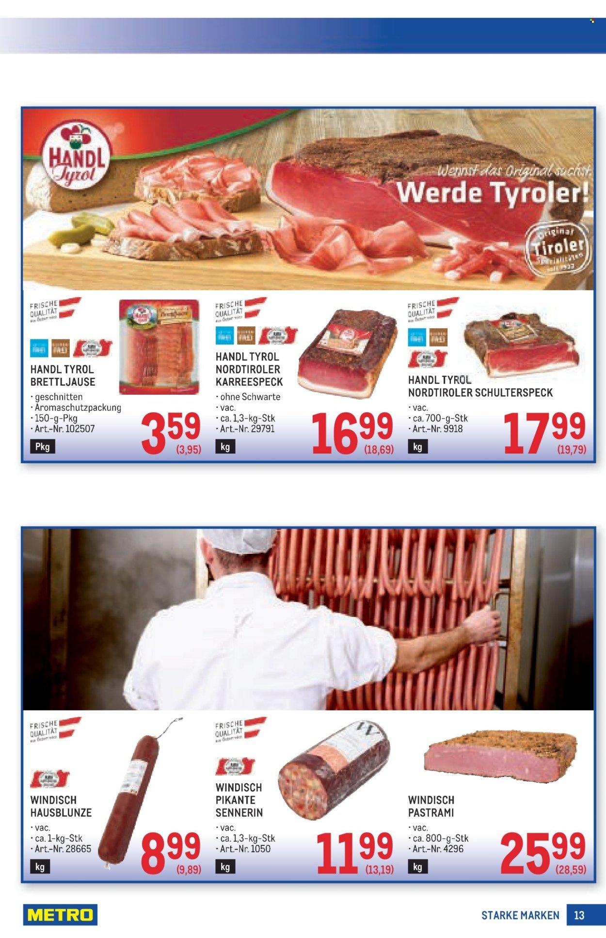 METRO Flugblatt - Starke Marken