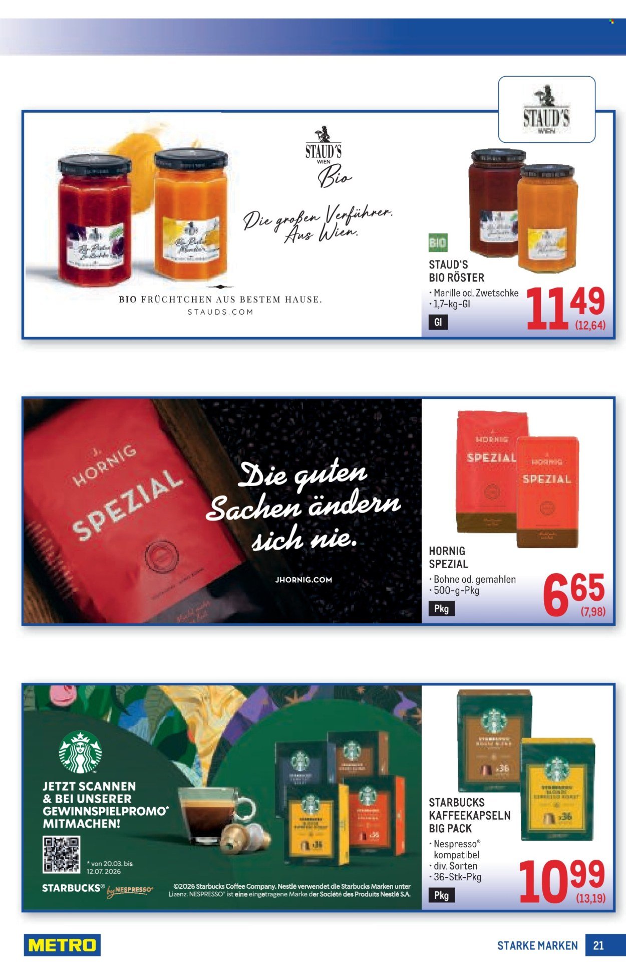 METRO Flugblatt - Starke Marken