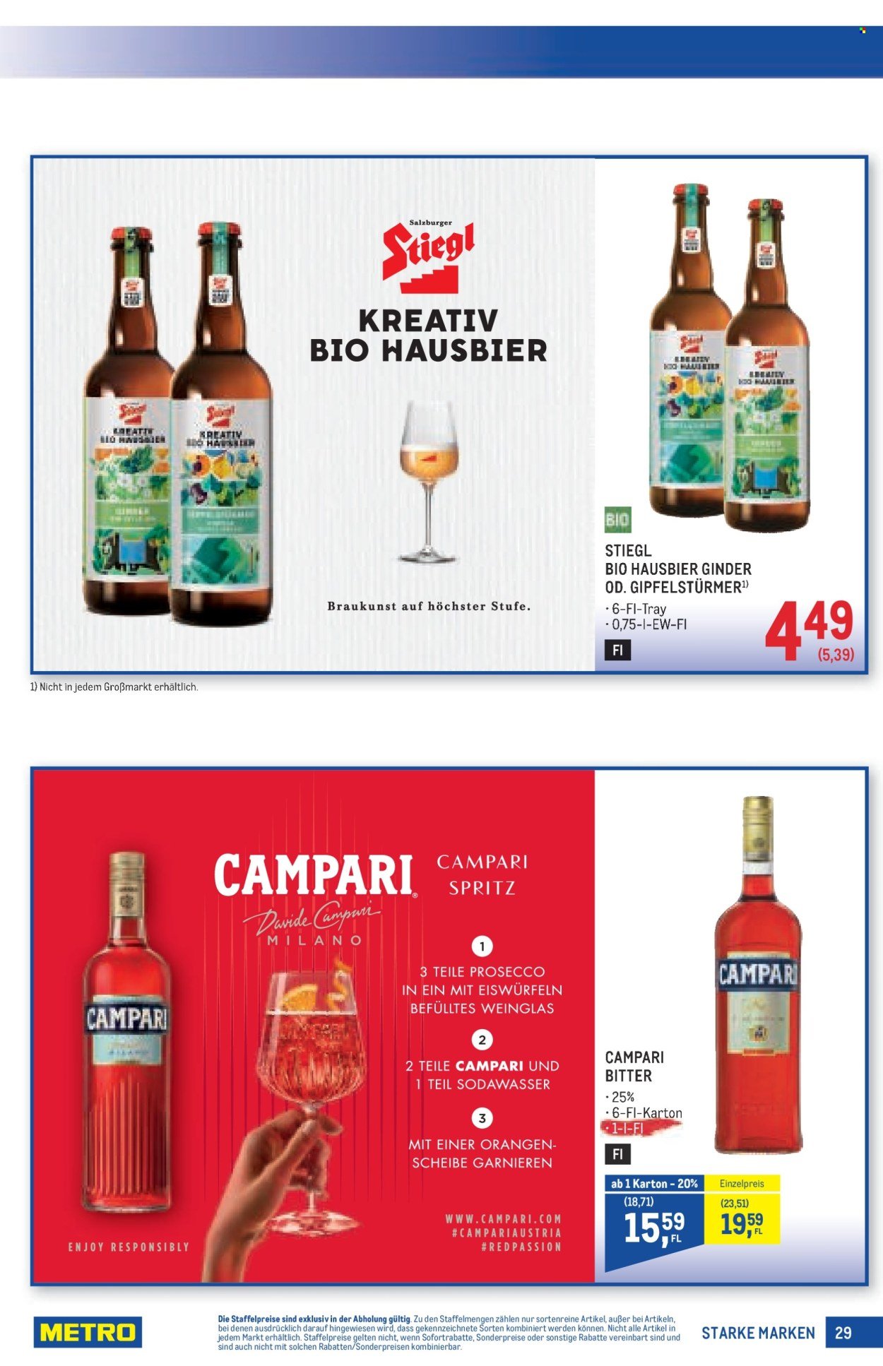 METRO Flugblatt - Starke Marken