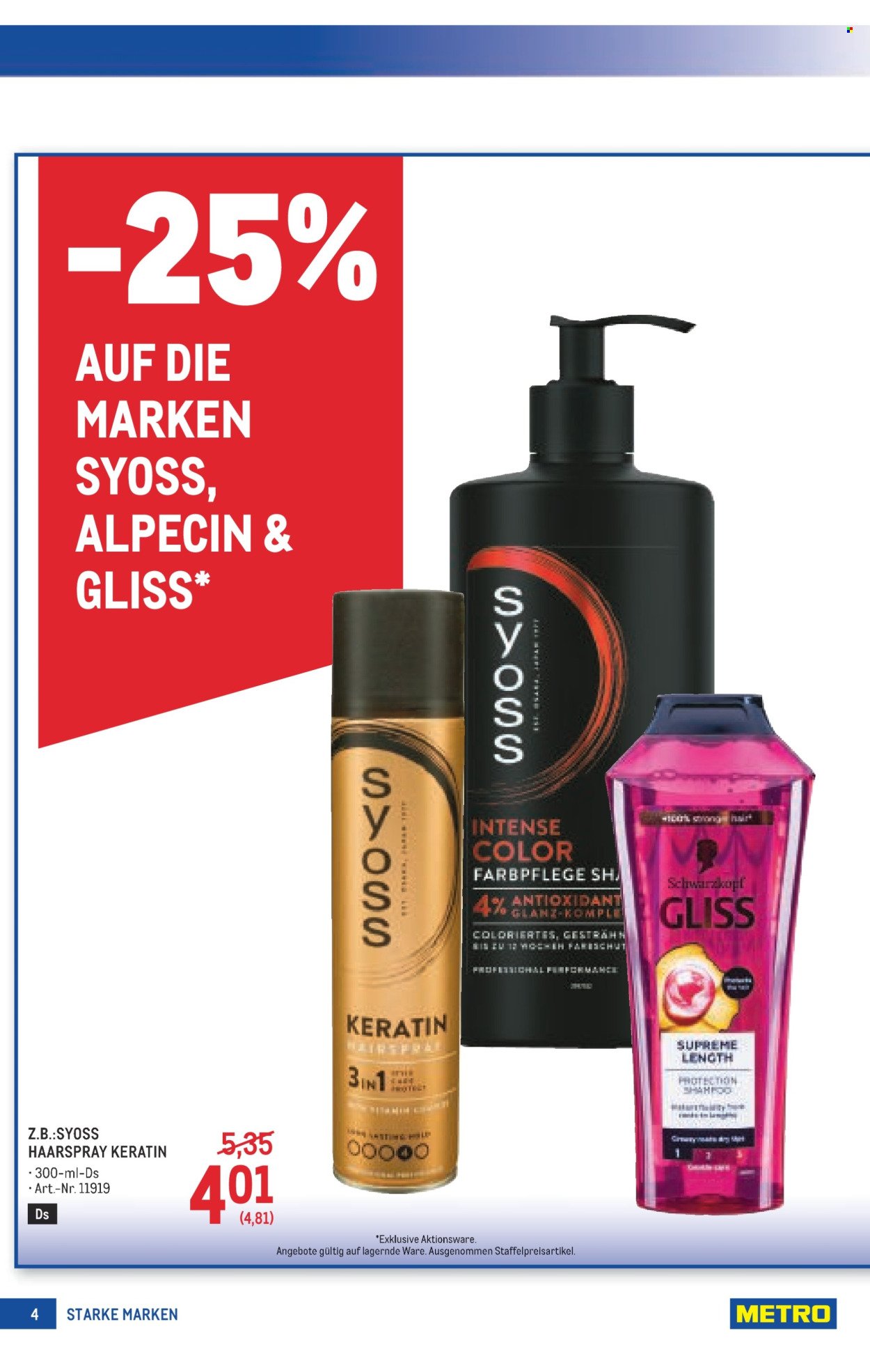 METRO Flugblatt - Starke Marken