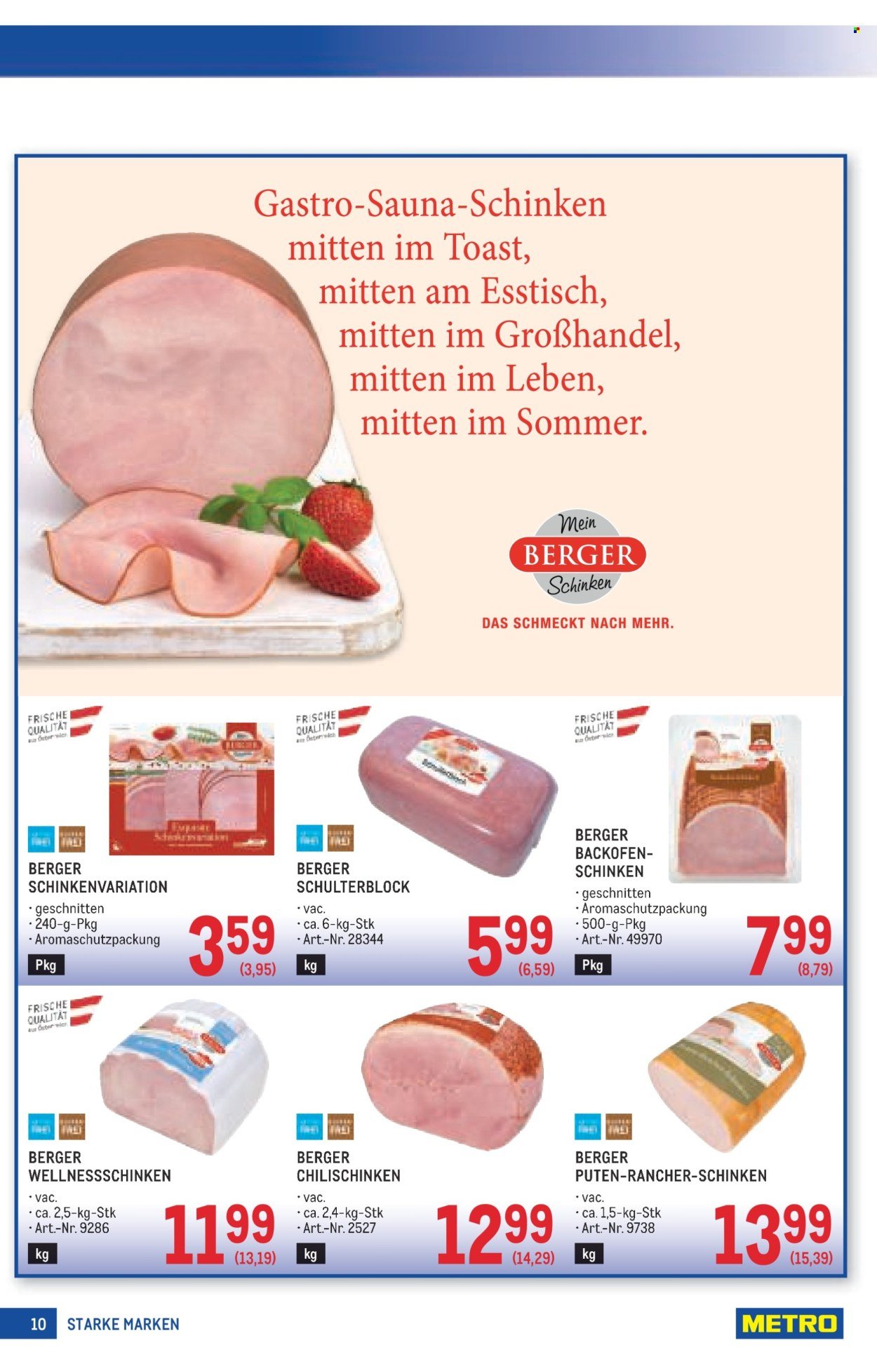 METRO Flugblatt - Starke Marken