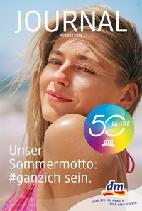DM DROGERIE Flugblatt - Journal August 2026
