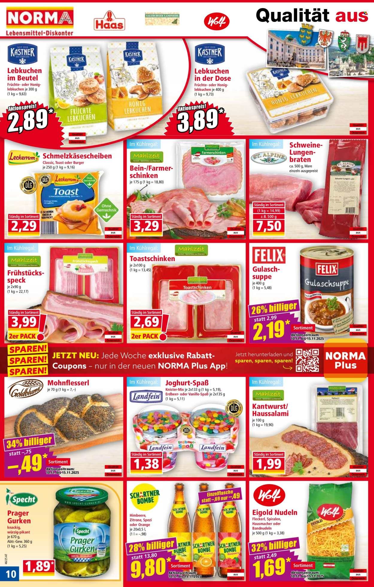 NORMA Flugblatt - Ab Montag, 10.11.2025