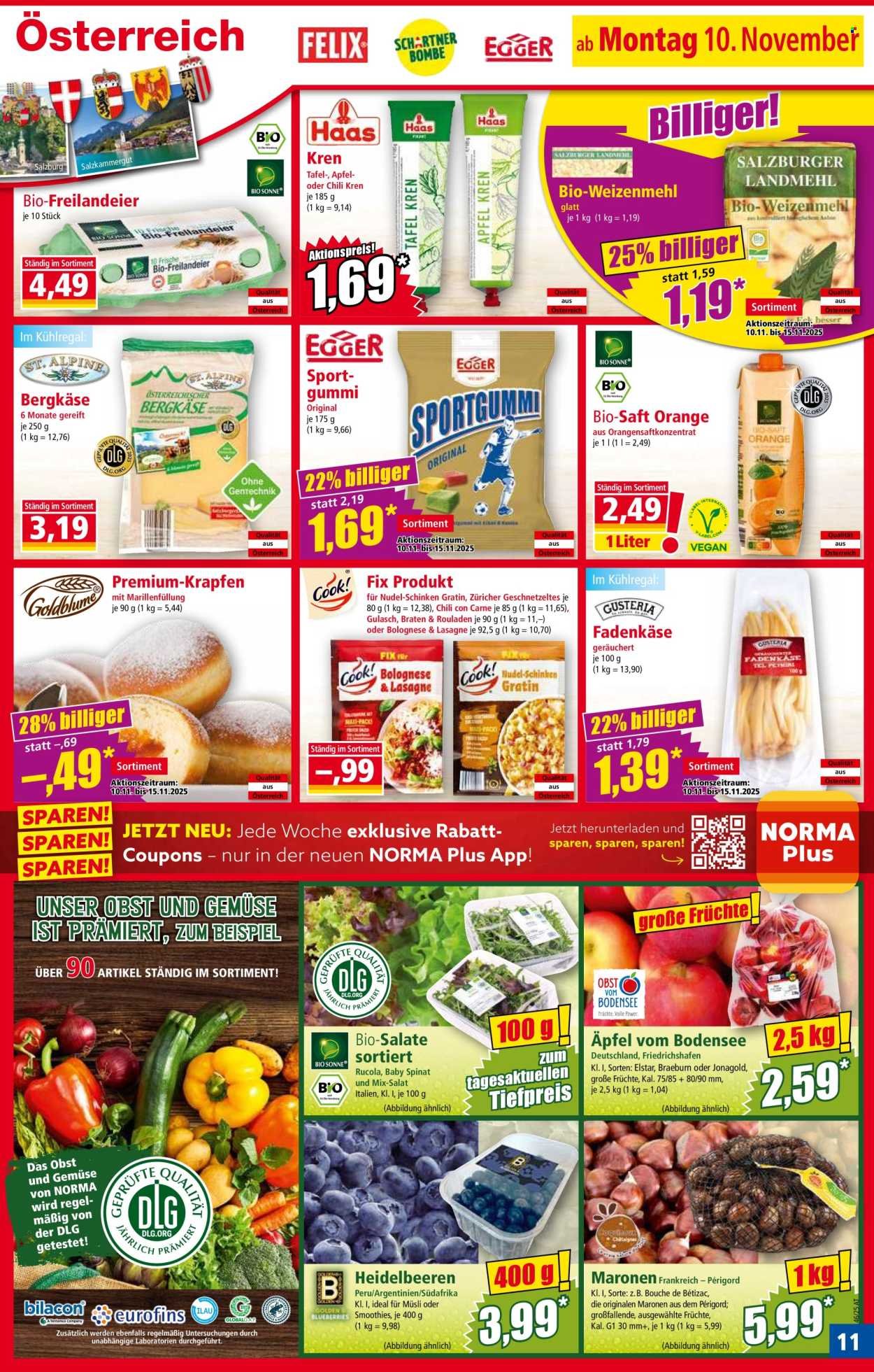 NORMA Flugblatt - Ab Montag, 10.11.2025