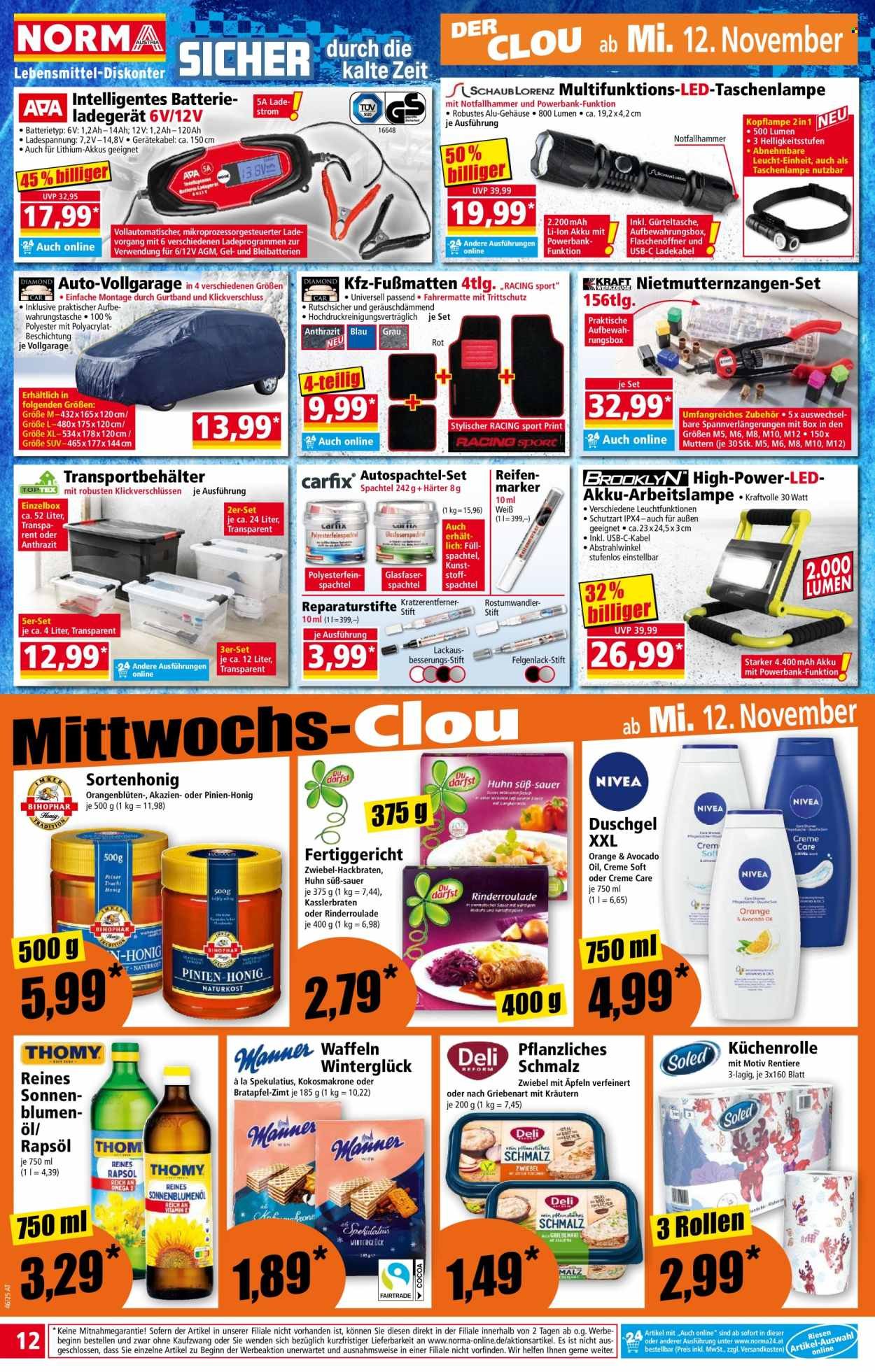 NORMA Flugblatt - Ab Montag, 10.11.2025