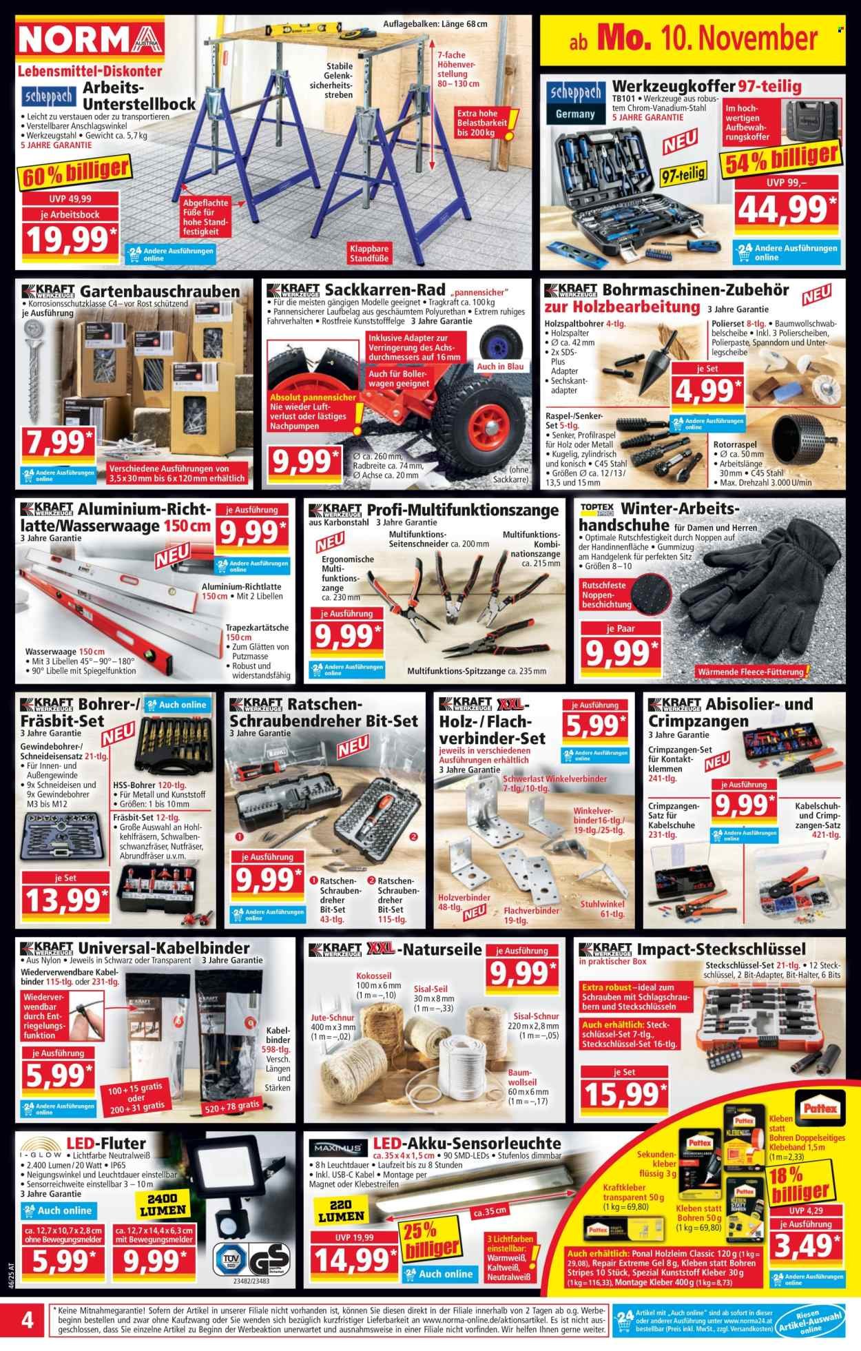 NORMA Flugblatt - Ab Montag, 10.11.2025