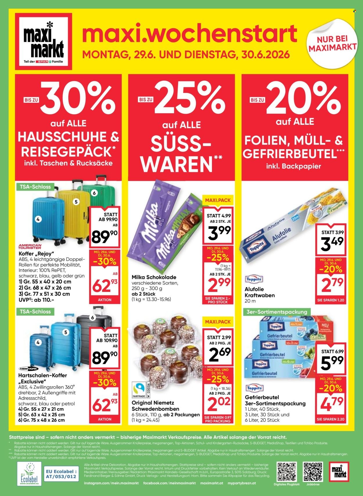 MAXIMARKT Flugblatt - Ab Donnerstag, 25.6.2026