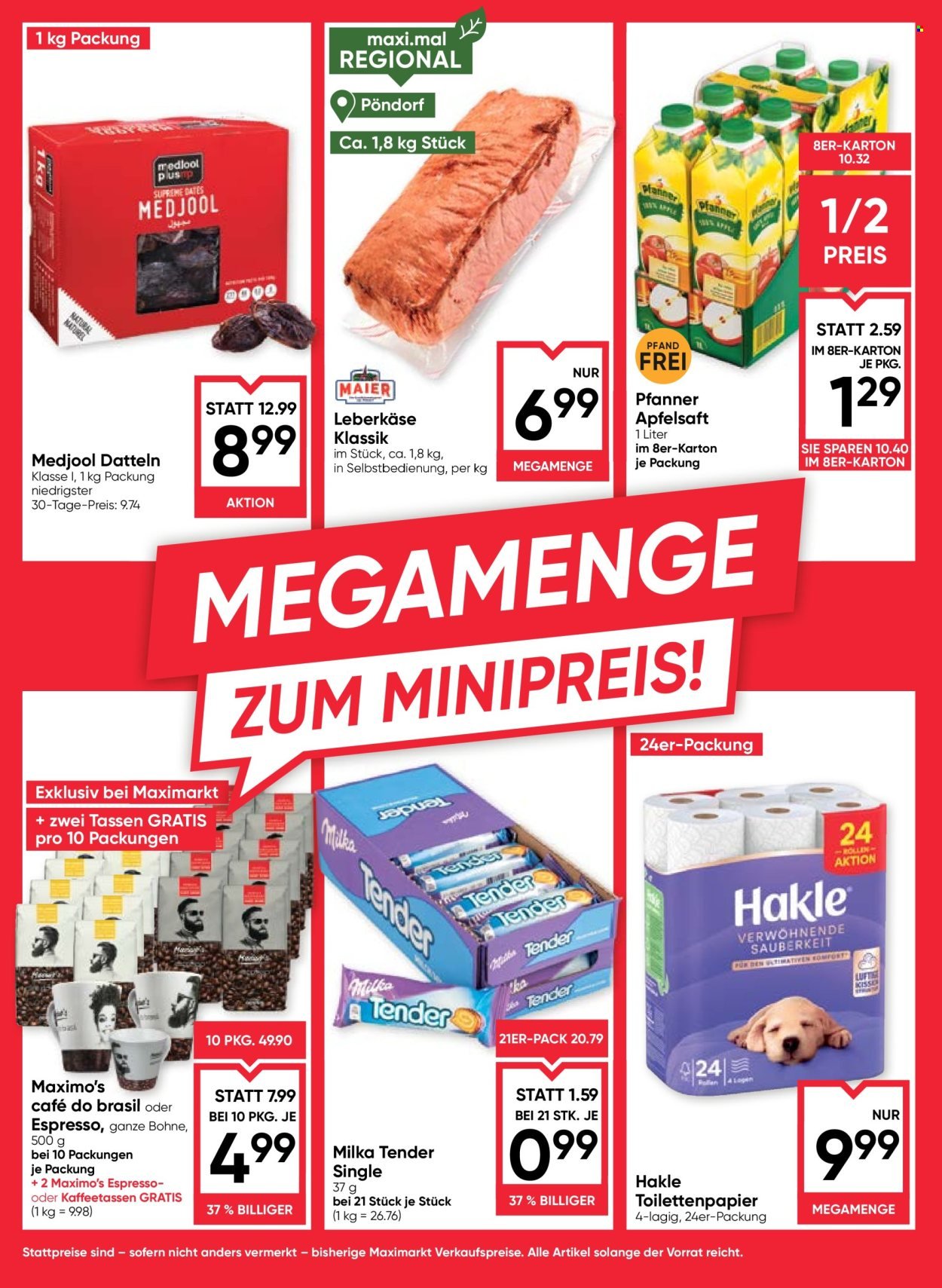 MAXIMARKT Flugblatt - Ab Donnerstag, 3.9.2026