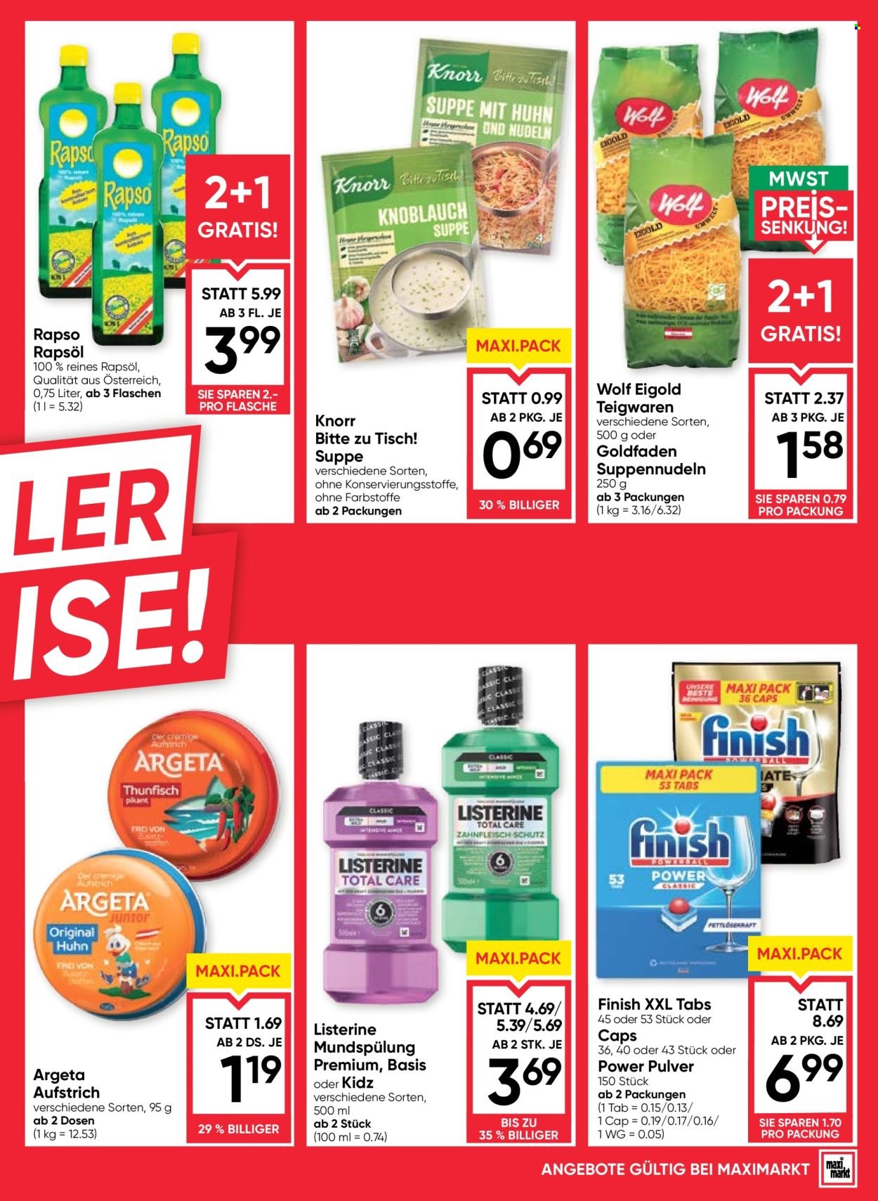 MAXIMARKT Flugblatt - Ab Donnerstag, 3.9.2026