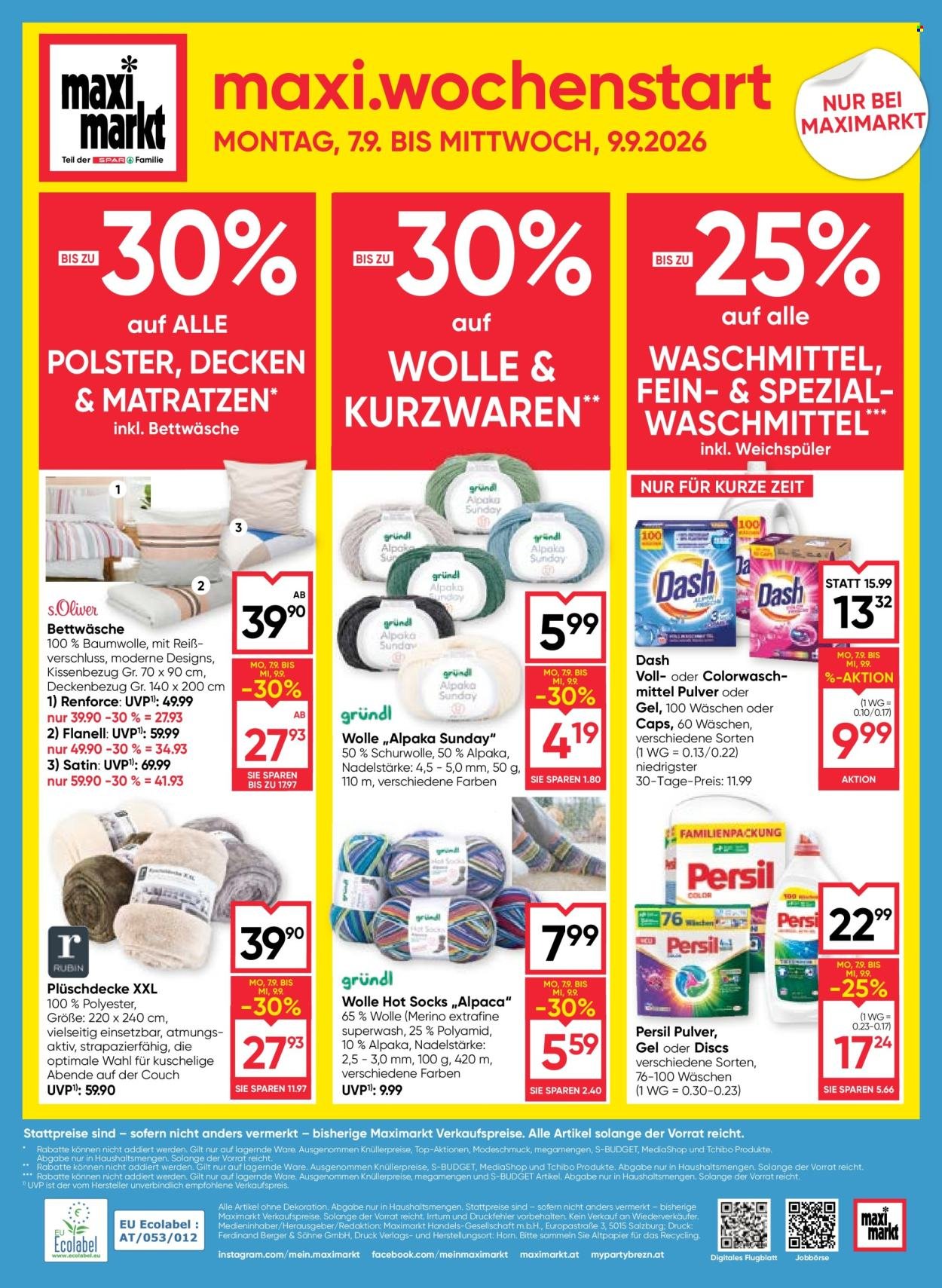MAXIMARKT Flugblatt - Ab Donnerstag, 3.9.2026
