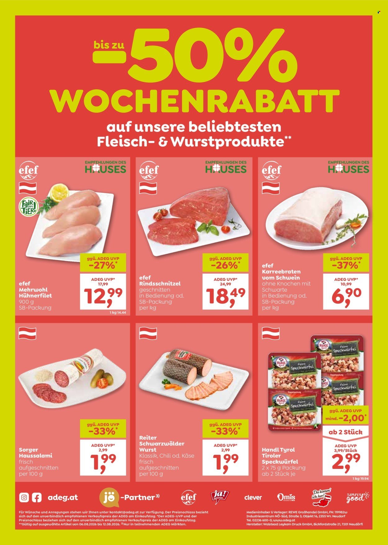 ADEG Flugblatt - Ab Donnerstag, 6.8.2026