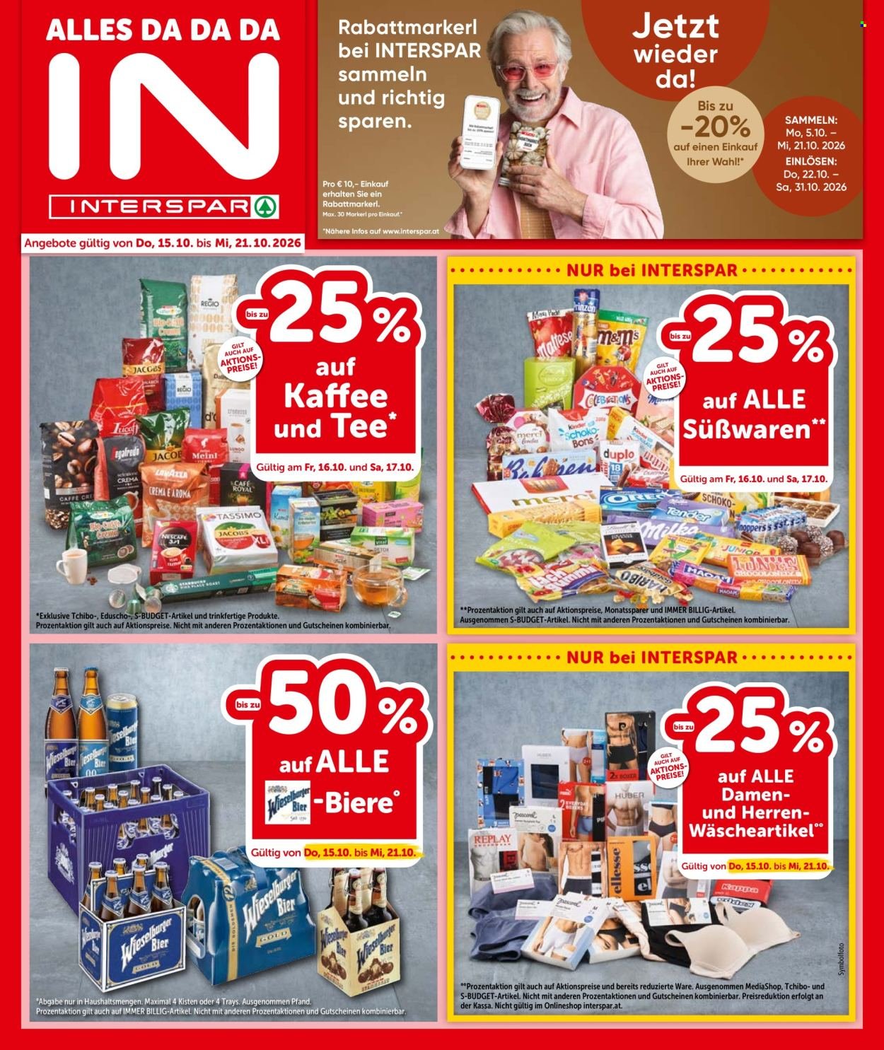 INTERSPAR Flugblatt - Ab Donnerstag, 15.10.2026