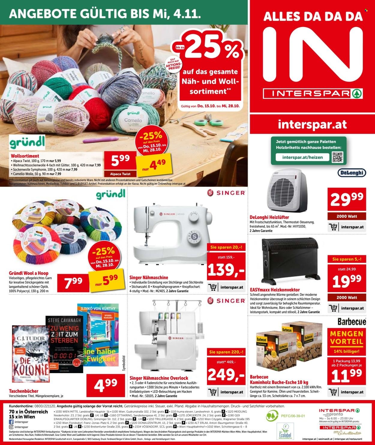 INTERSPAR Flugblatt - Ab Donnerstag, 15.10.2026