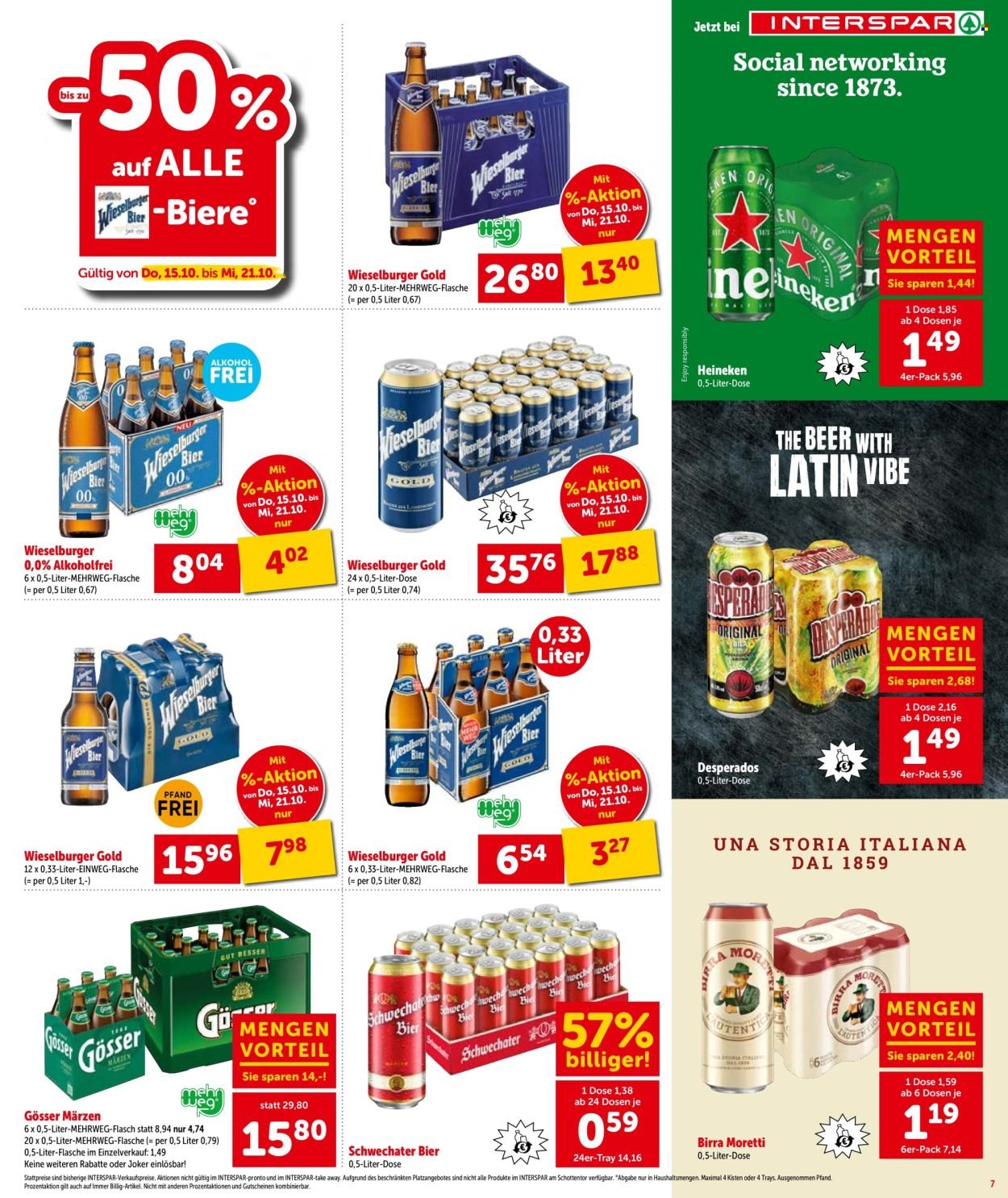 INTERSPAR Flugblatt - Ab Donnerstag, 15.10.2026