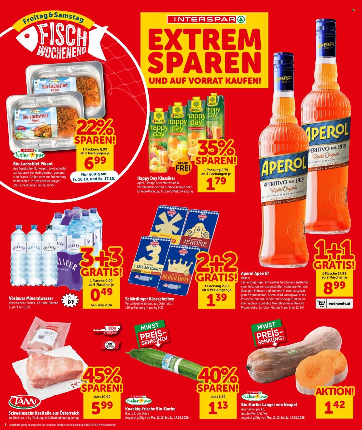 INTERSPAR Flugblatt - Ab Donnerstag, 15.10.2026