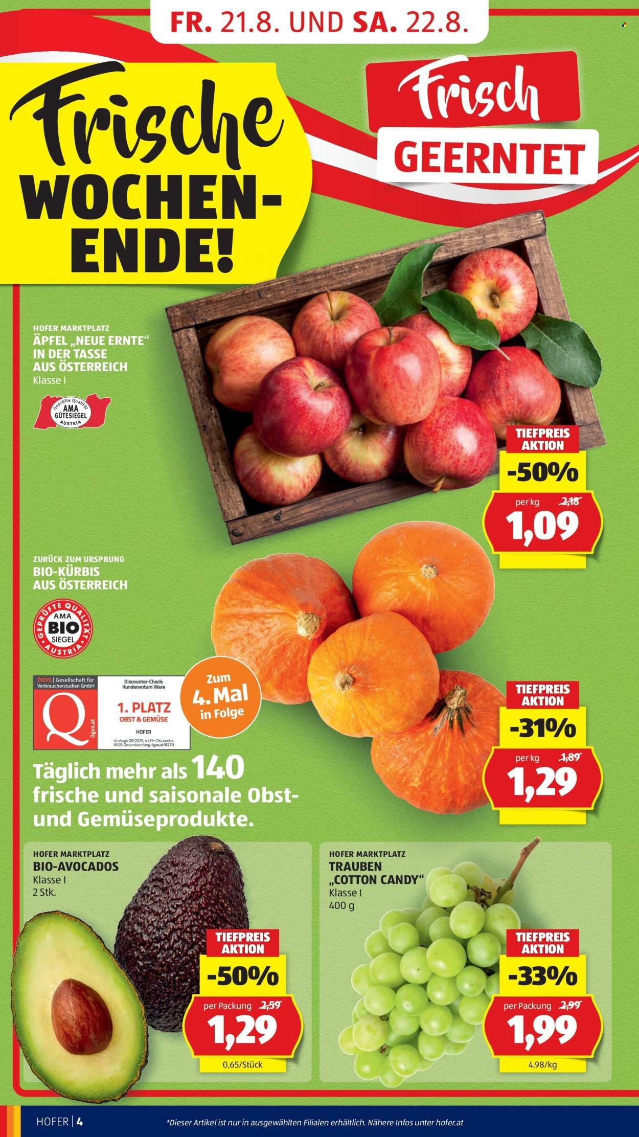 HOFER Flugblatt - Ab Freitag, 21.8.2026