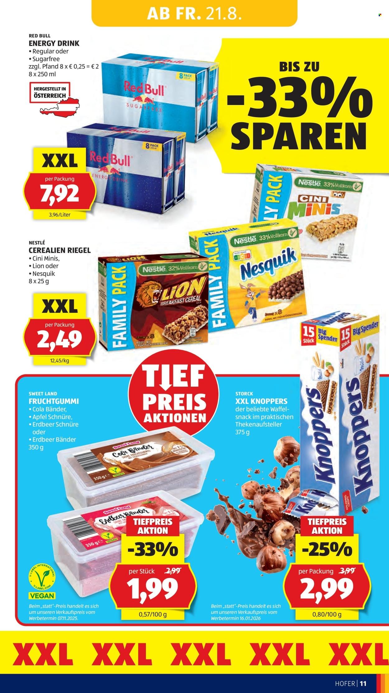 HOFER Flugblatt - Ab Freitag, 21.8.2026