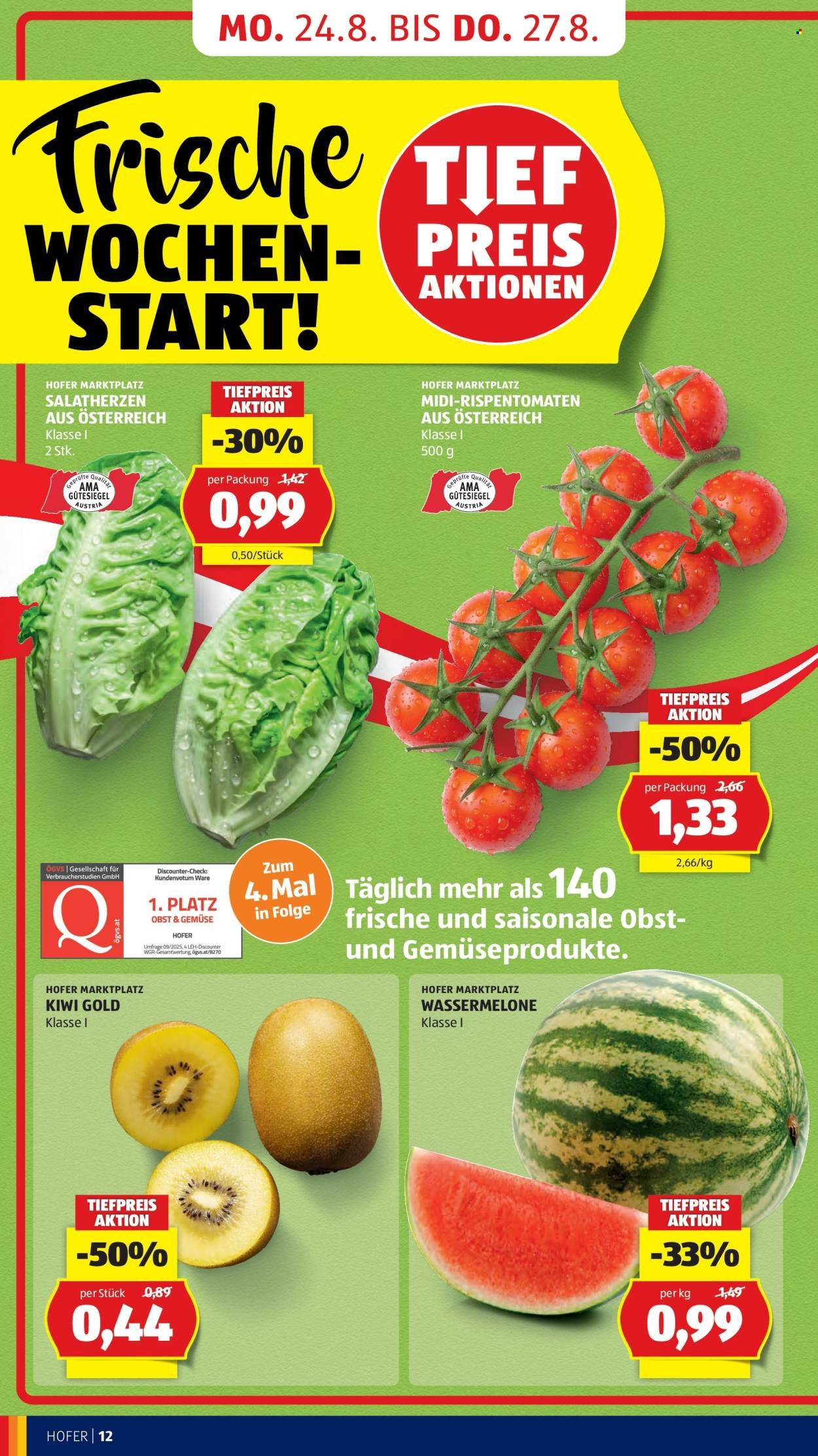 HOFER Flugblatt - Ab Freitag, 21.8.2026