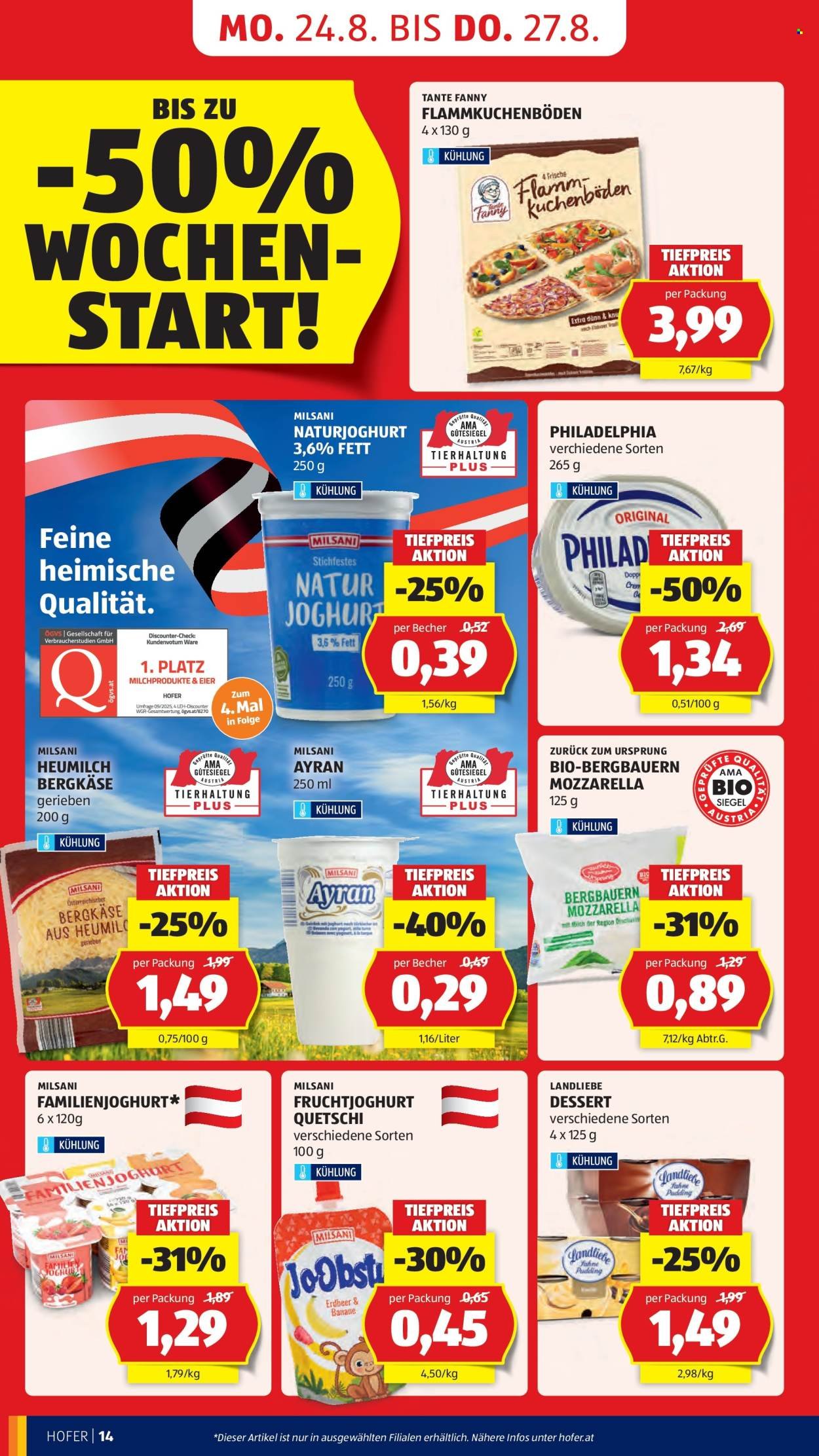 HOFER Flugblatt - Ab Freitag, 21.8.2026