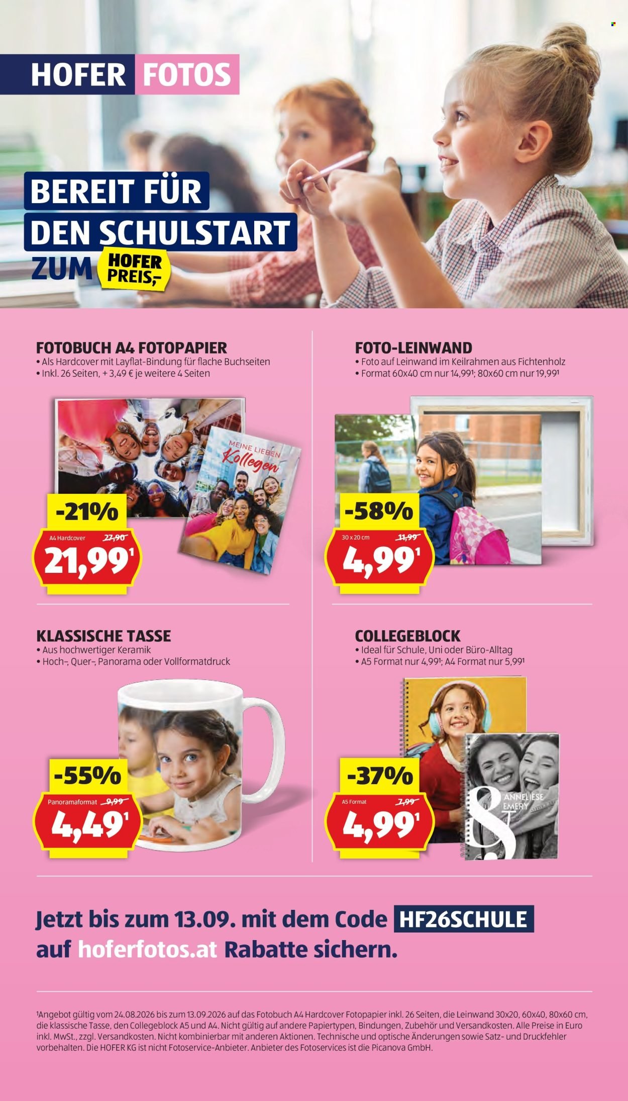 HOFER Flugblatt - Ab Freitag, 21.8.2026