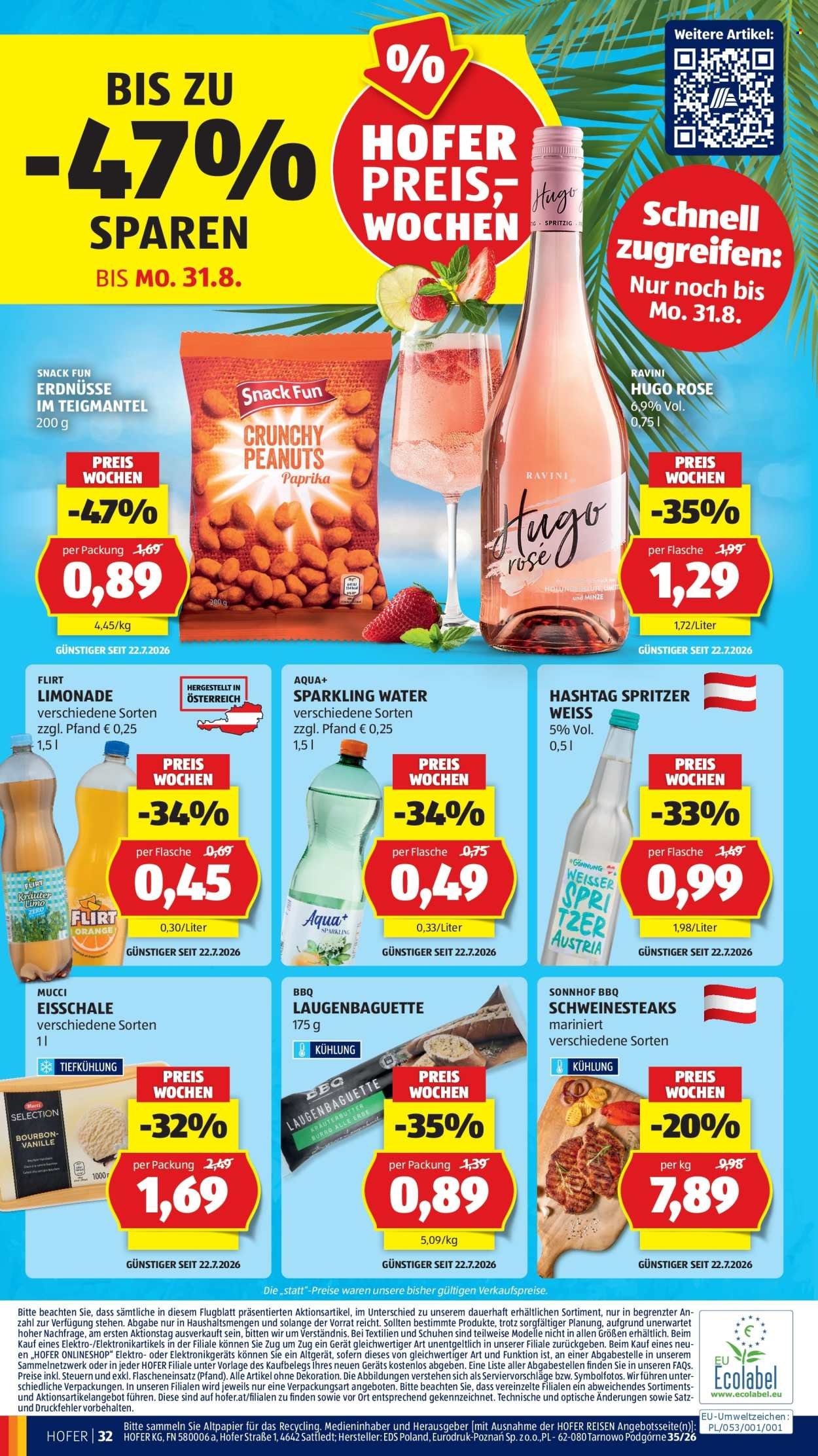 HOFER Flugblatt - Ab Freitag, 21.8.2026