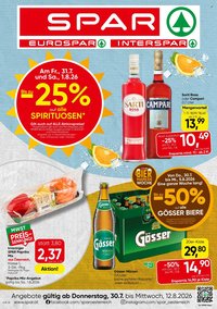 EUROSPAR Flugblatt - Ab Donnerstag, 30.7.2026