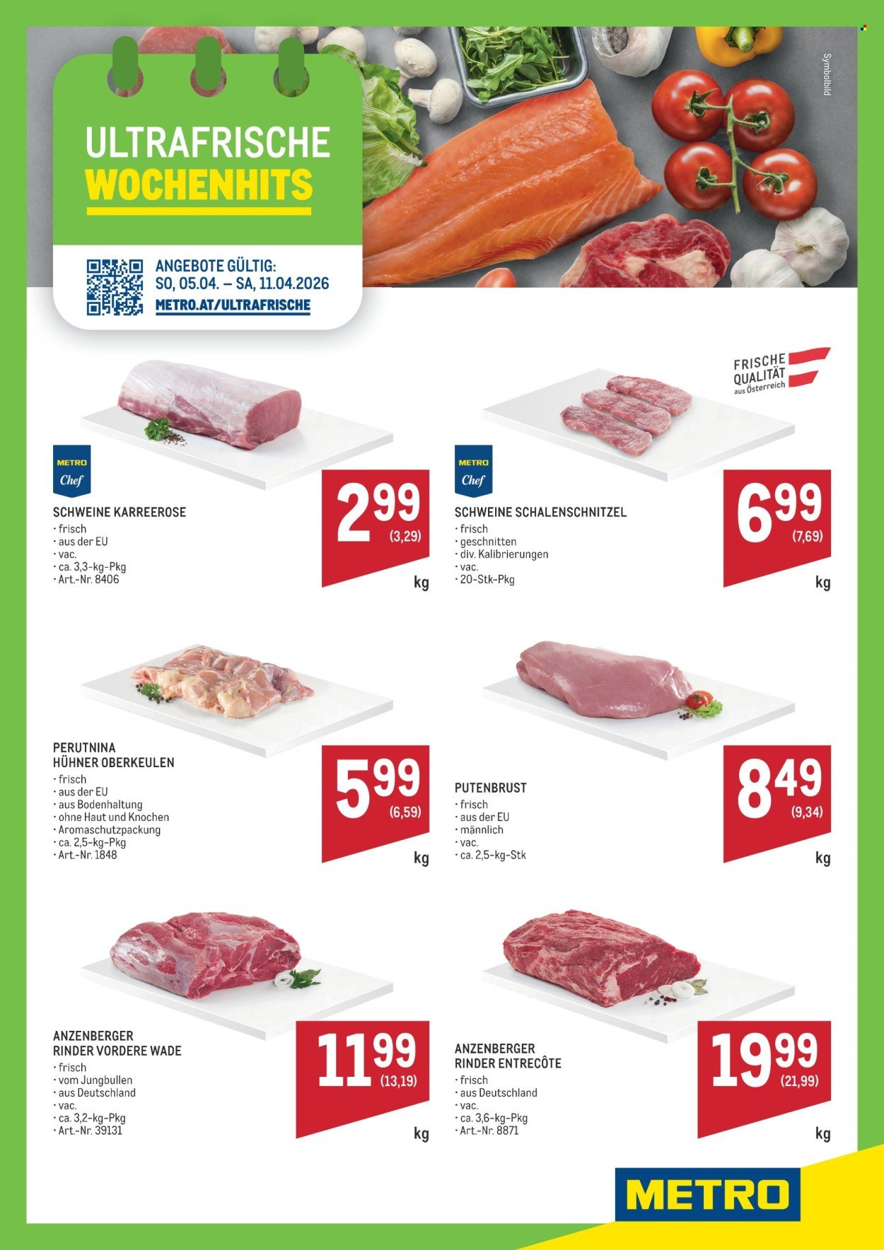 METRO Flugblatt - Ultrafrische Wochenhits