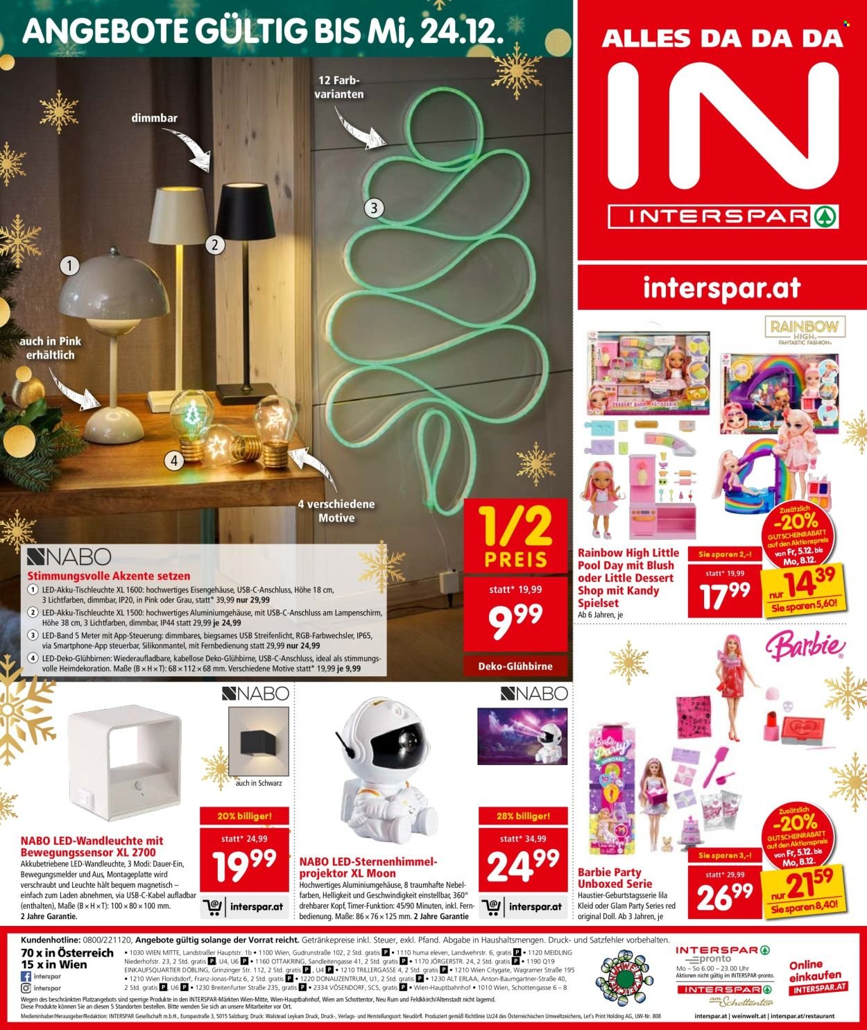 INTERSPAR Flugblatt - KW 49 - Wien