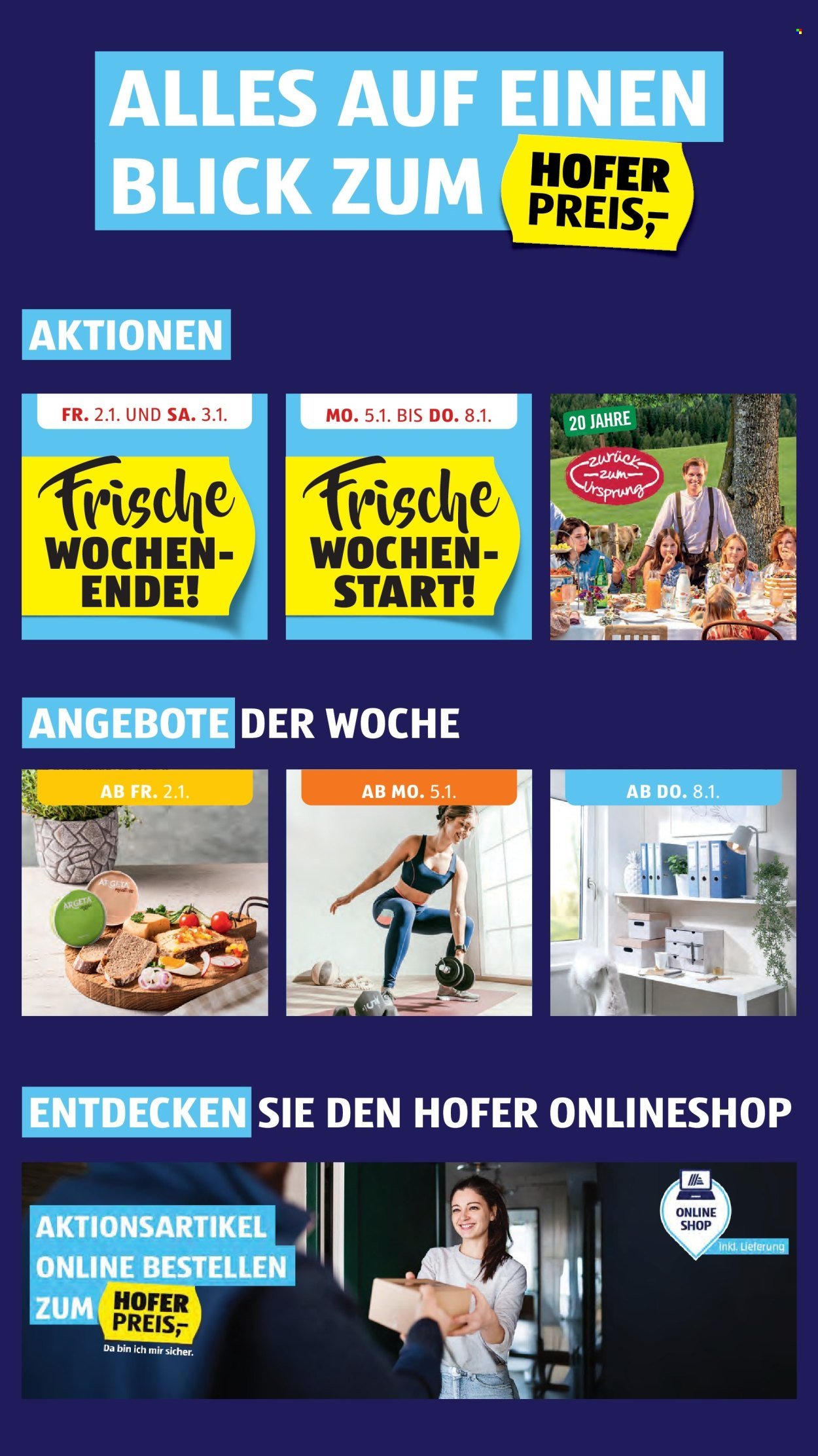 HOFER Flugblatt - Ab Freitag, 2.1.2026