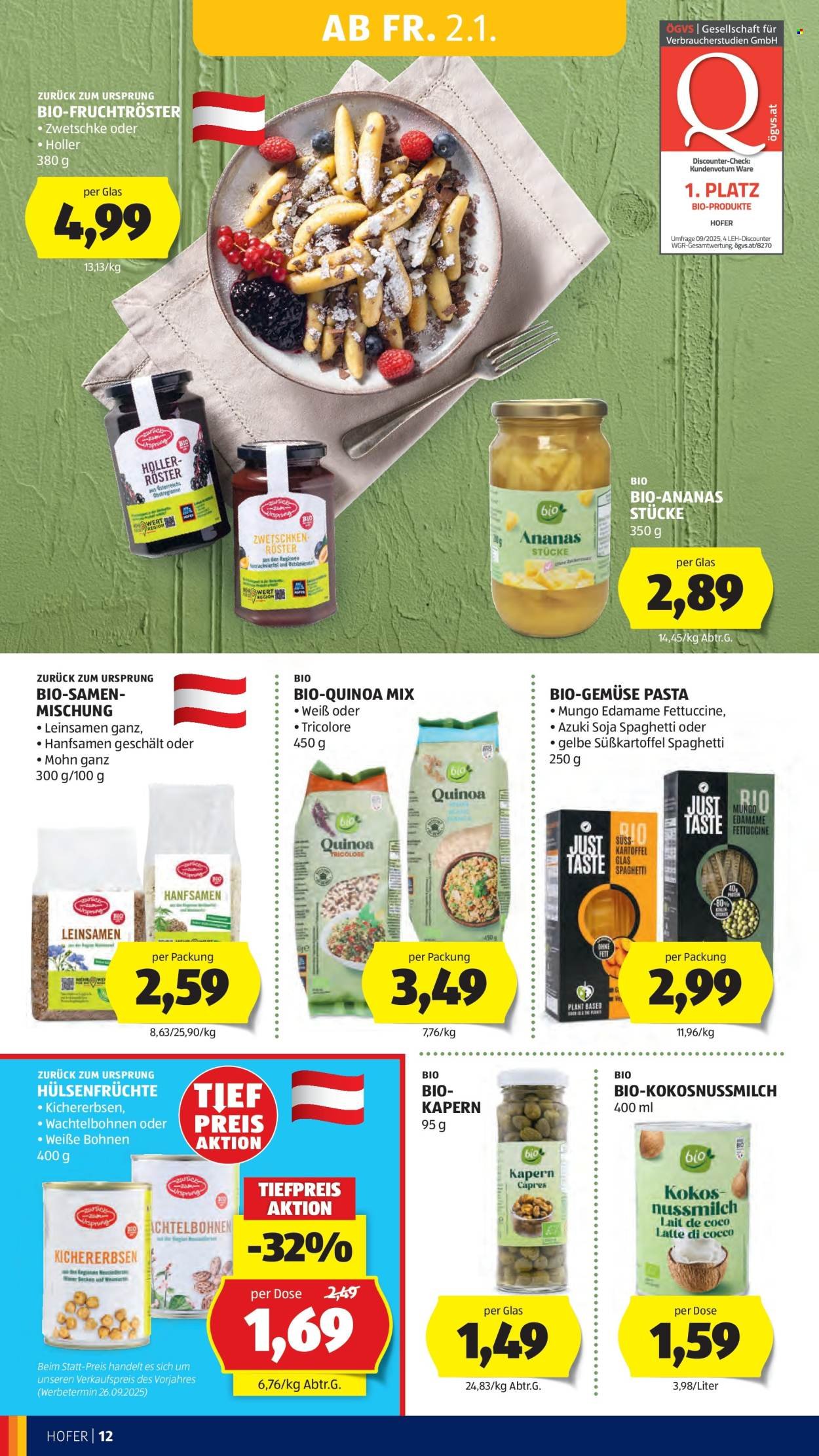 HOFER Flugblatt - Ab Freitag, 2.1.2026