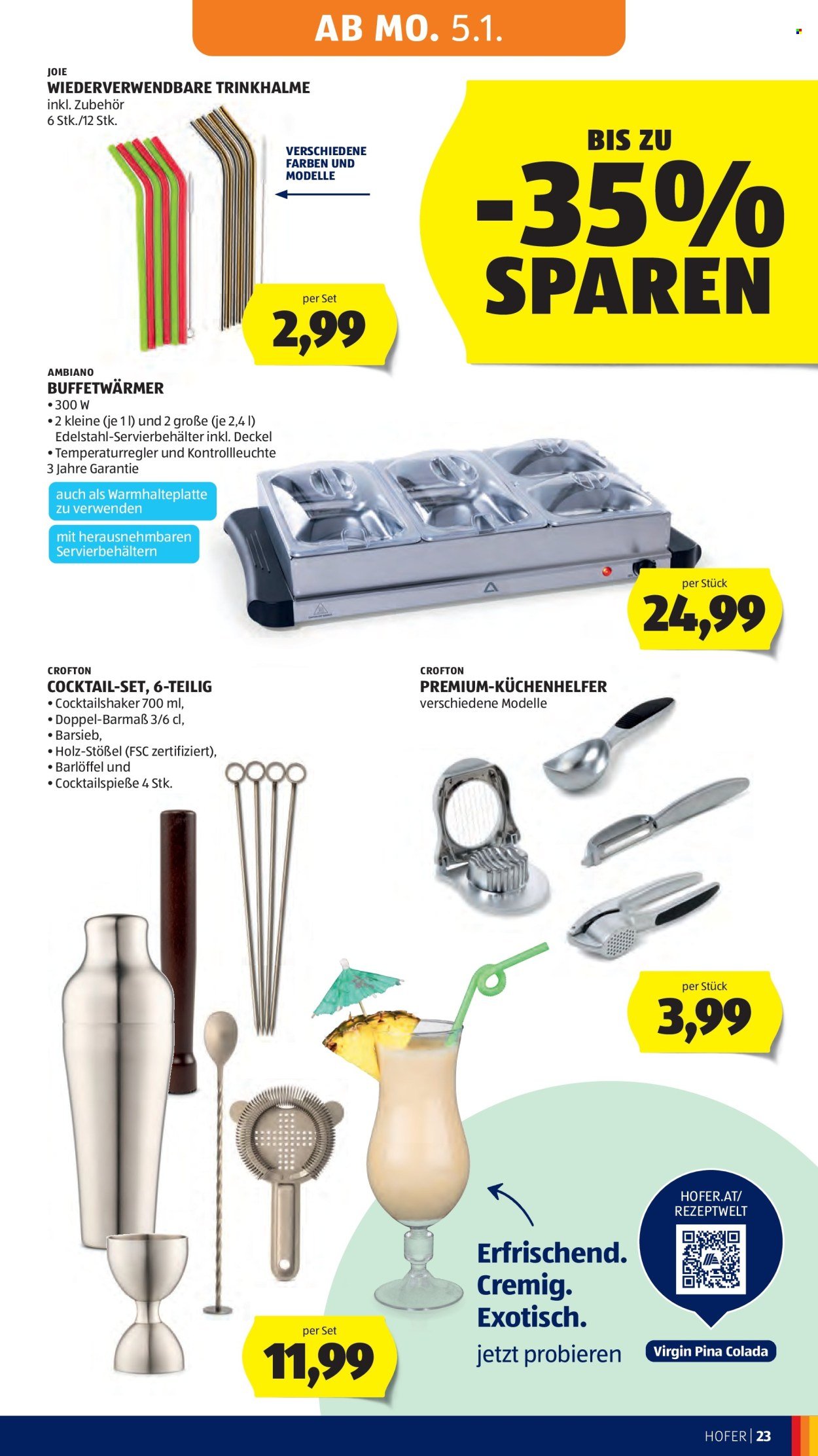 HOFER Flugblatt - Ab Freitag, 2.1.2026