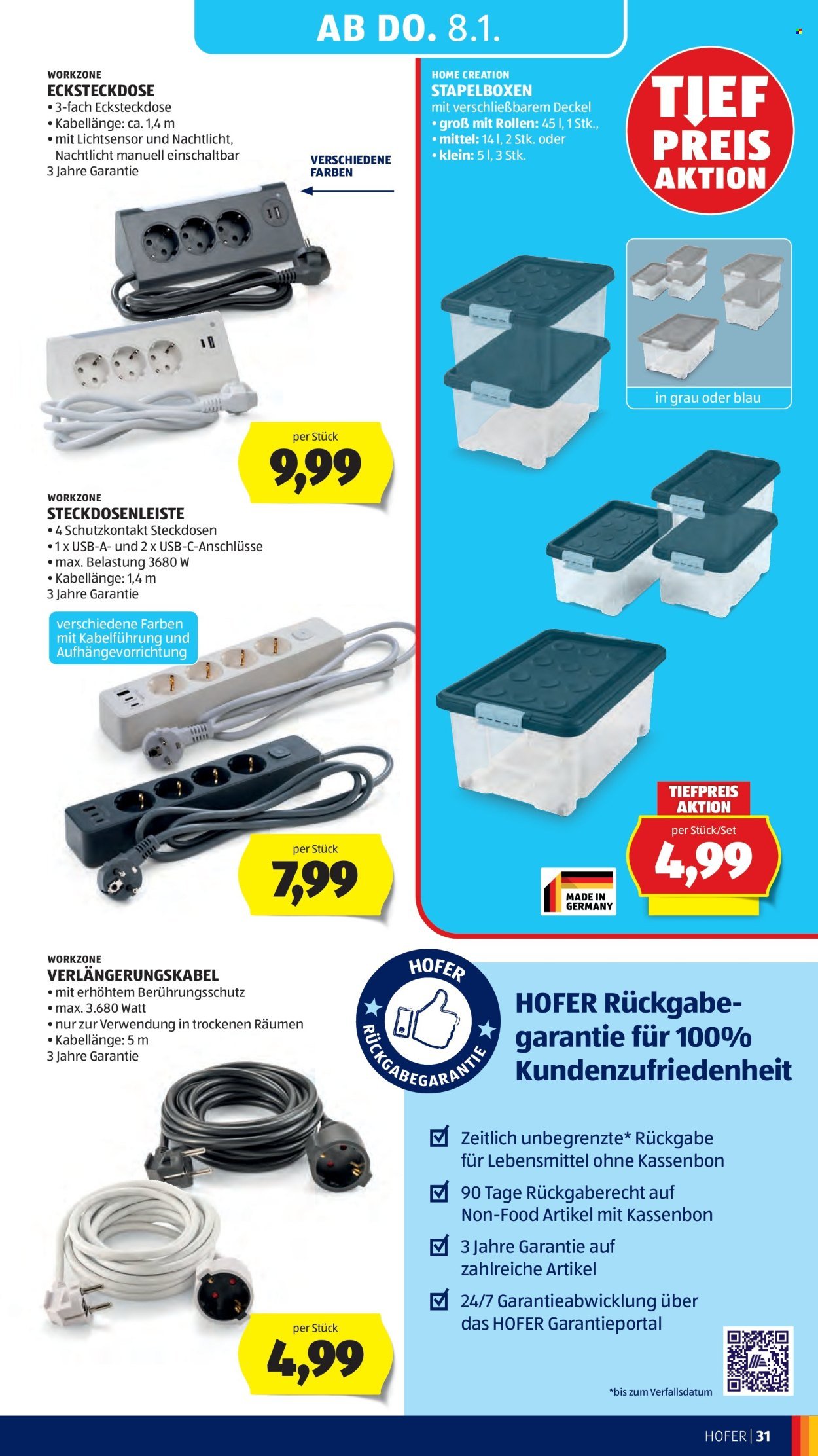 HOFER Flugblatt - Ab Freitag, 2.1.2026