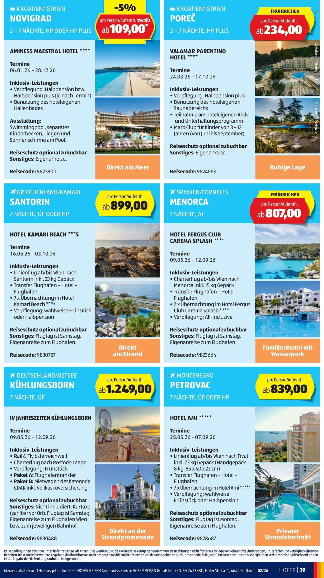 HOFER Flugblatt - Ab Freitag, 2.1.2026