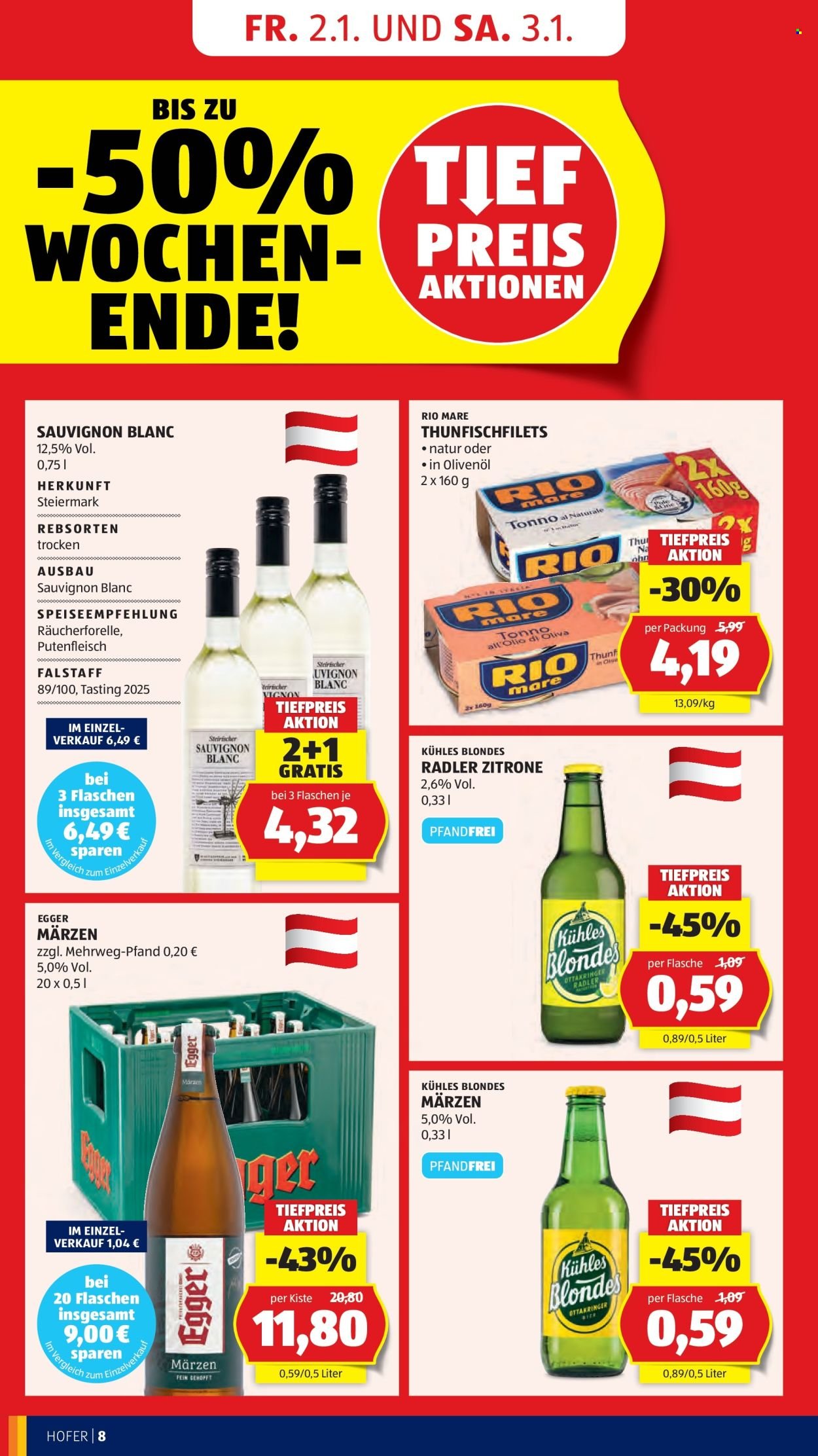 HOFER Flugblatt - Ab Freitag, 2.1.2026