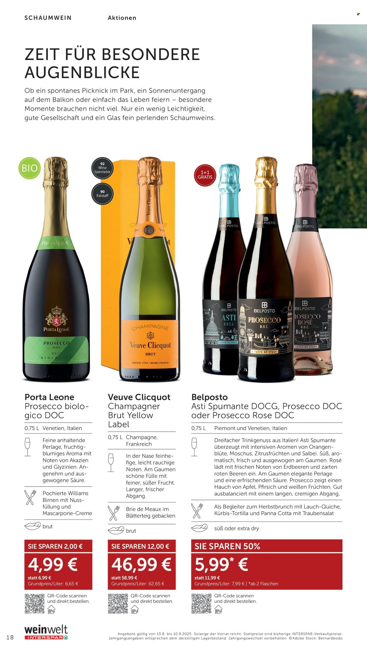 INTERSPAR Flugblatt - Weinwelt Bestseller 09 2025 (2025-08-13 - 2025-09-03)