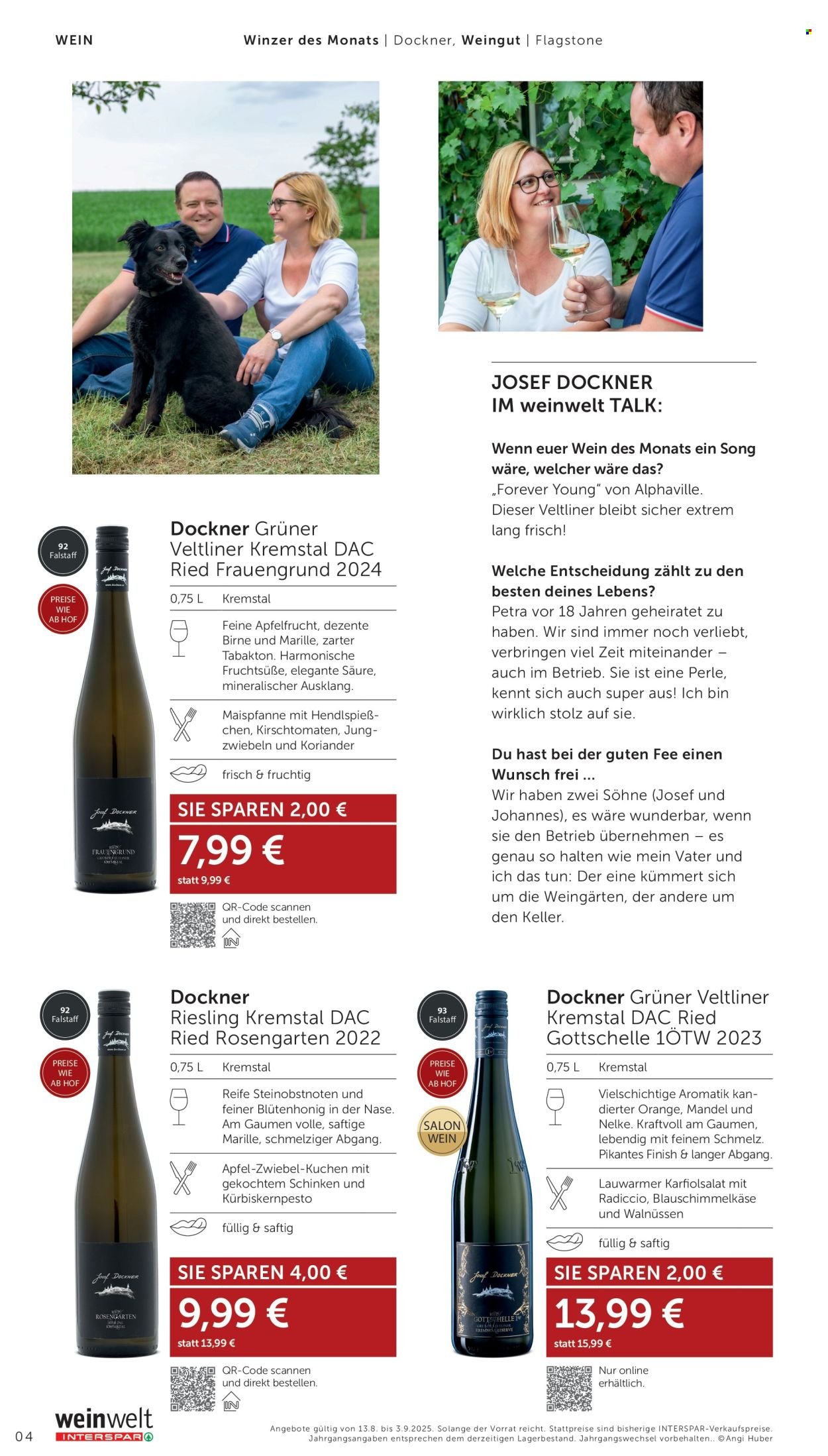 INTERSPAR Flugblatt - Weinwelt Bestseller 09 2025 (2025-08-13 - 2025-09-03)