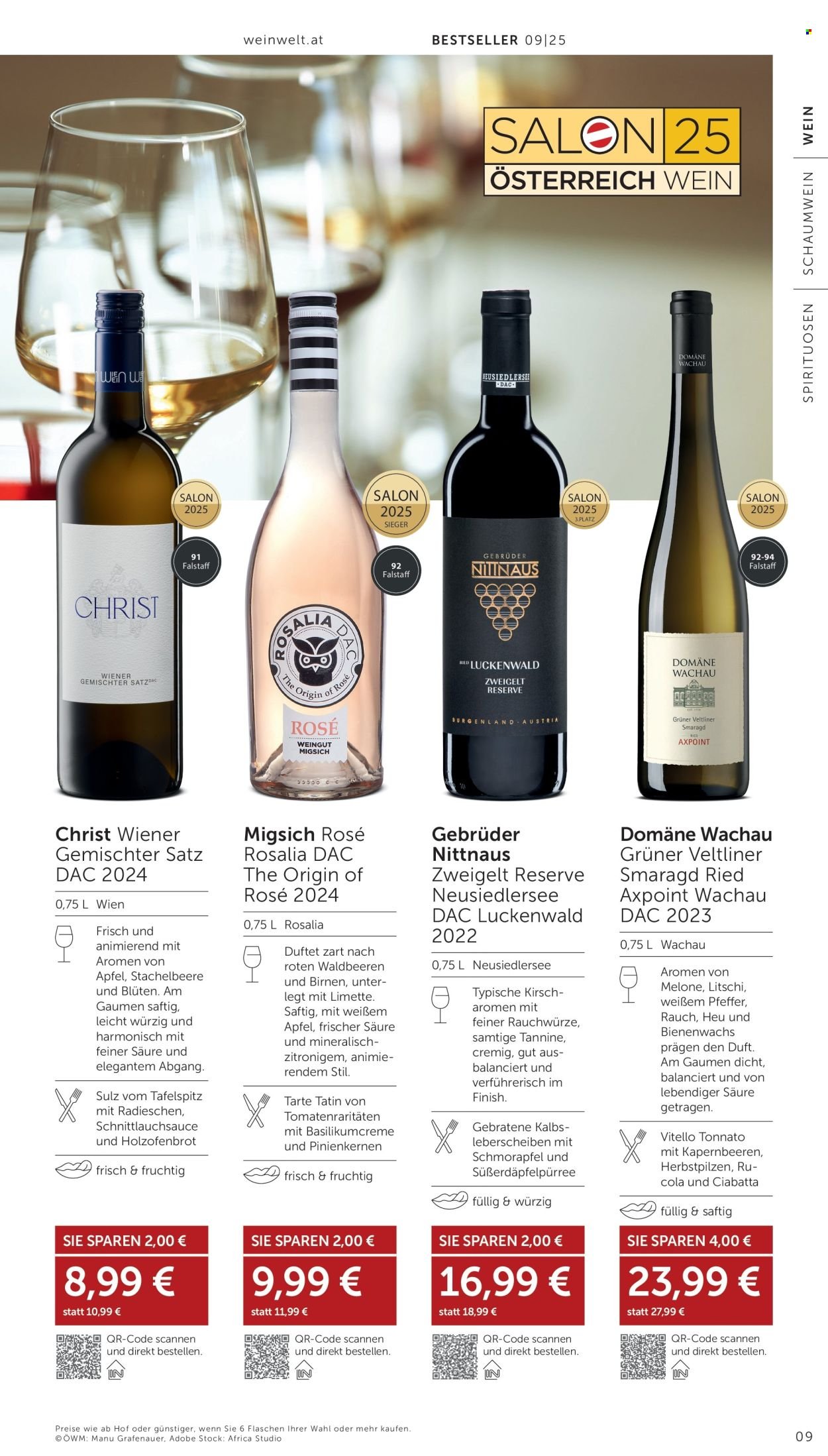 INTERSPAR Flugblatt - Weinwelt Bestseller 09 2025 (2025-08-13 - 2025-09-03)