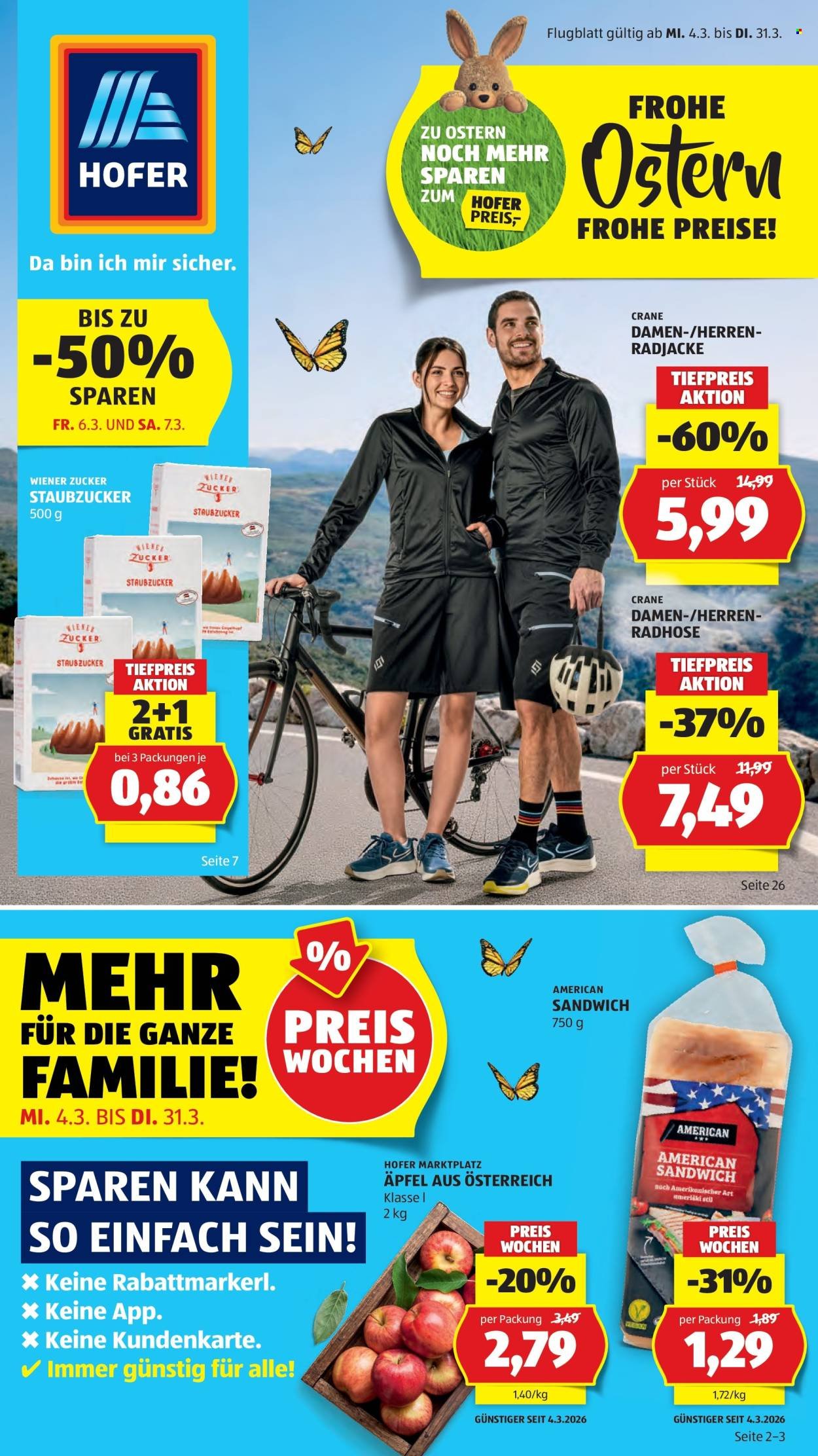 HOFER Flugblatt - Ab Mittwoch, 4.3.2026
