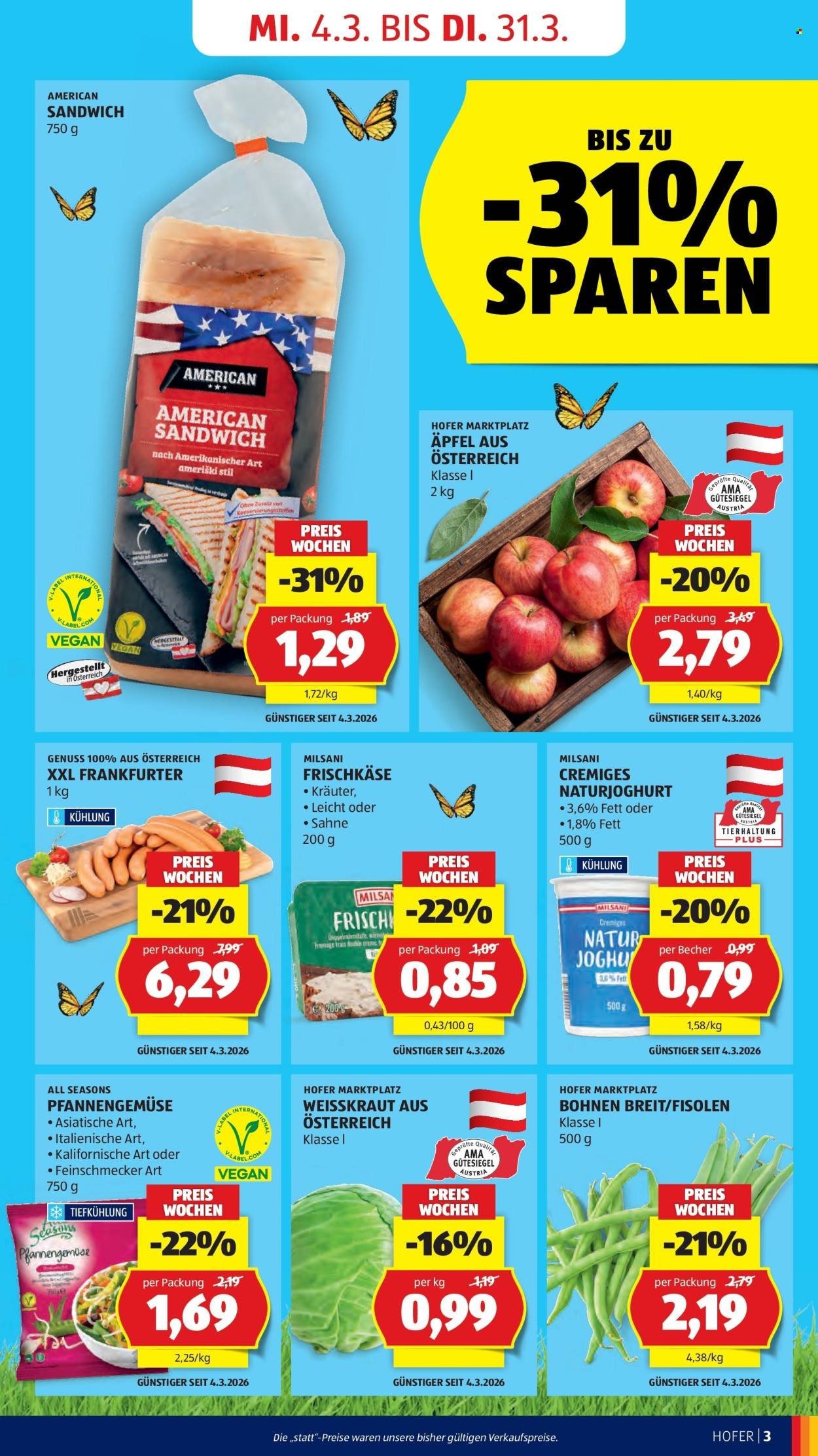 HOFER Flugblatt - Ab Mittwoch, 4.3.2026
