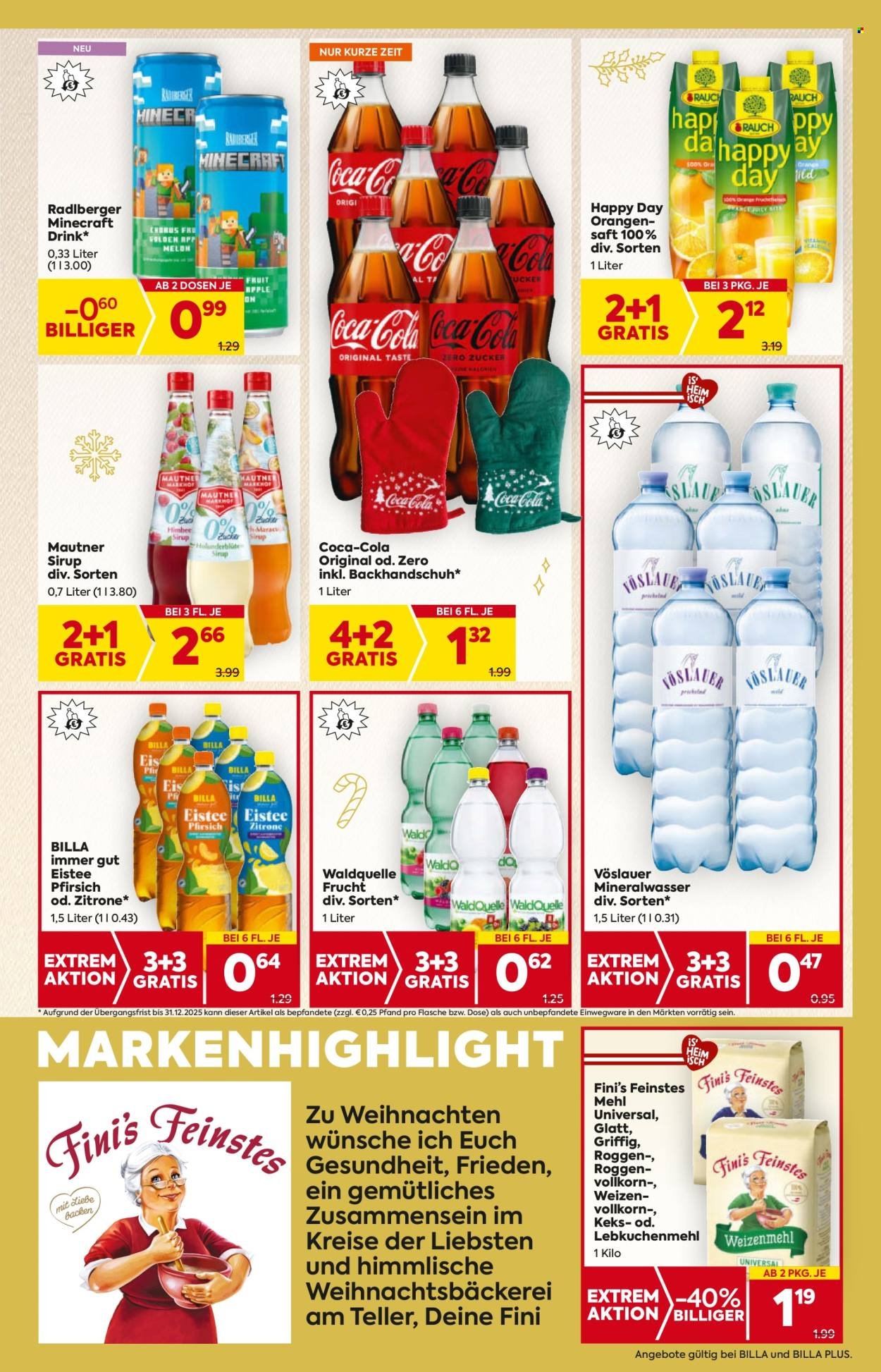 BILLA Flugblatt - Ab Donnerstag, 20.11.2025