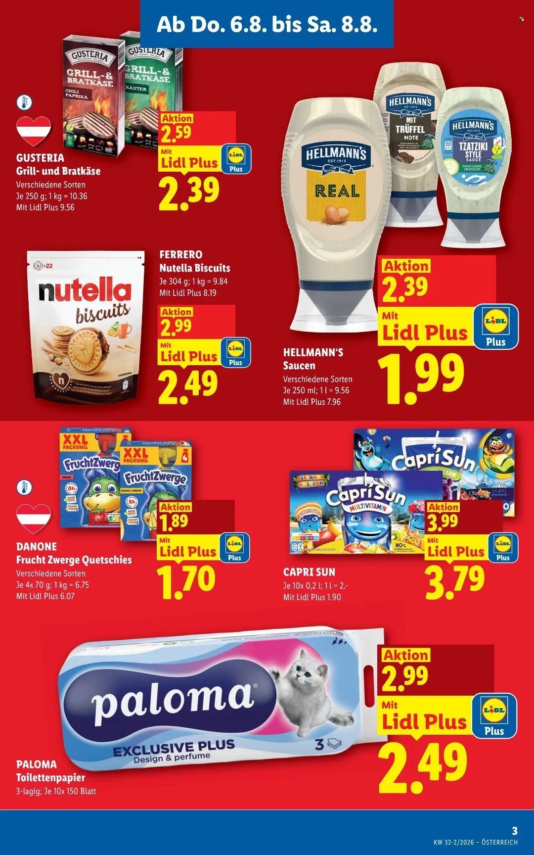 LIDL Flugblatt - Ab Donnerstag, 6.8.2026